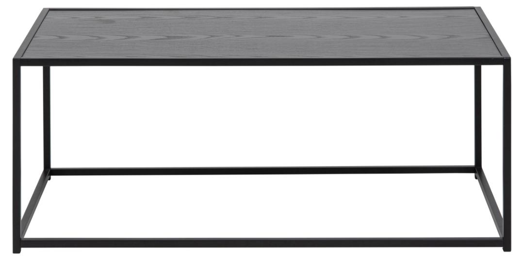 Table basse Seaford 100x50 - noir - Image 7