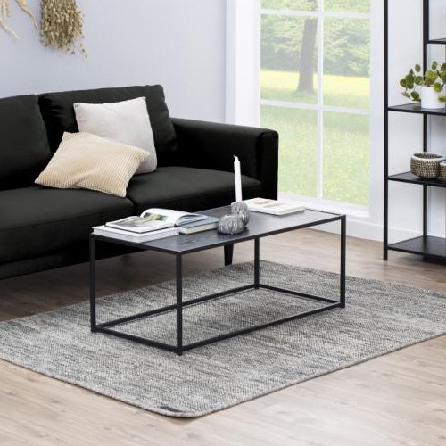 Table basse Seaford 100x50 - noir