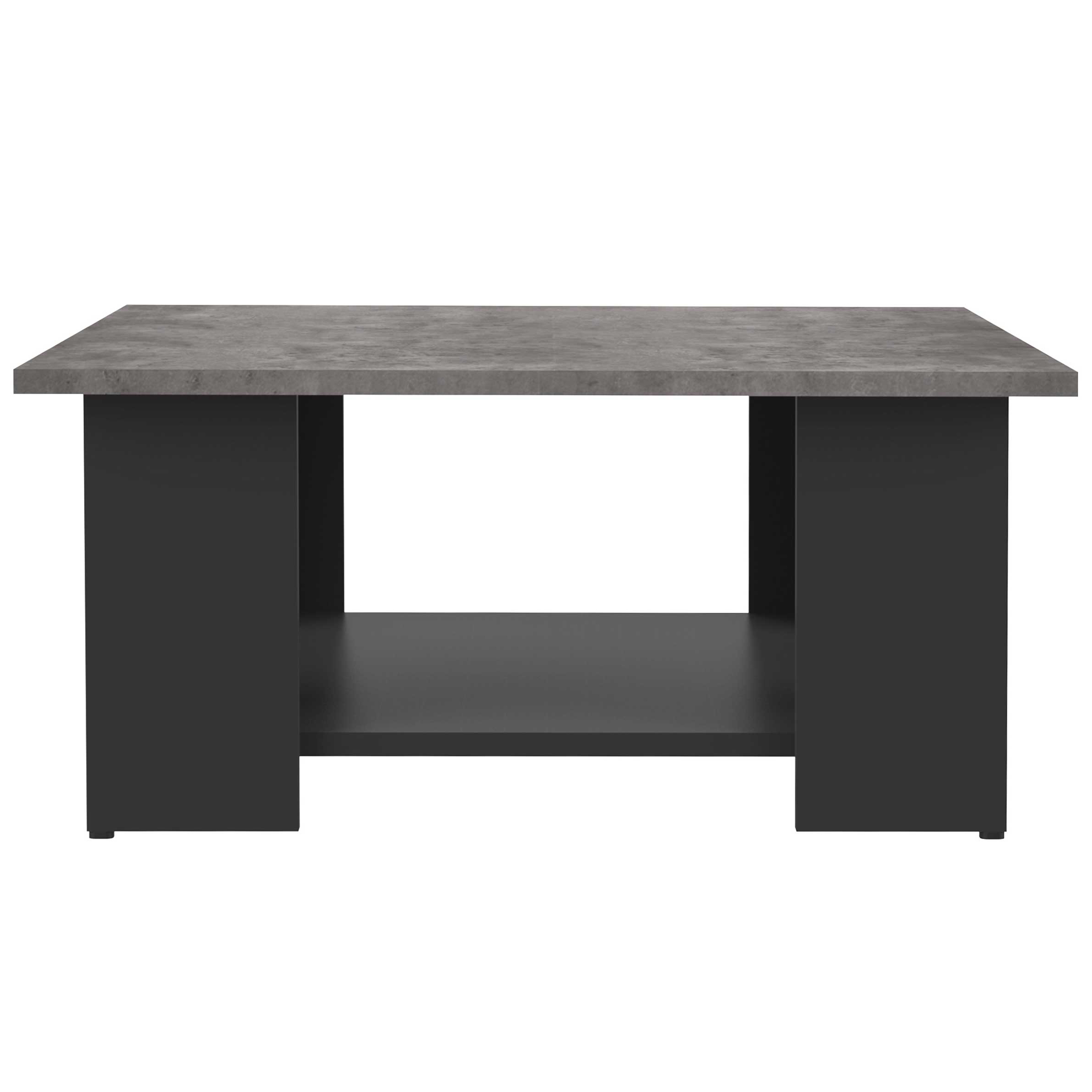 Table basse Square 67x67 - noir/béton - Image 3