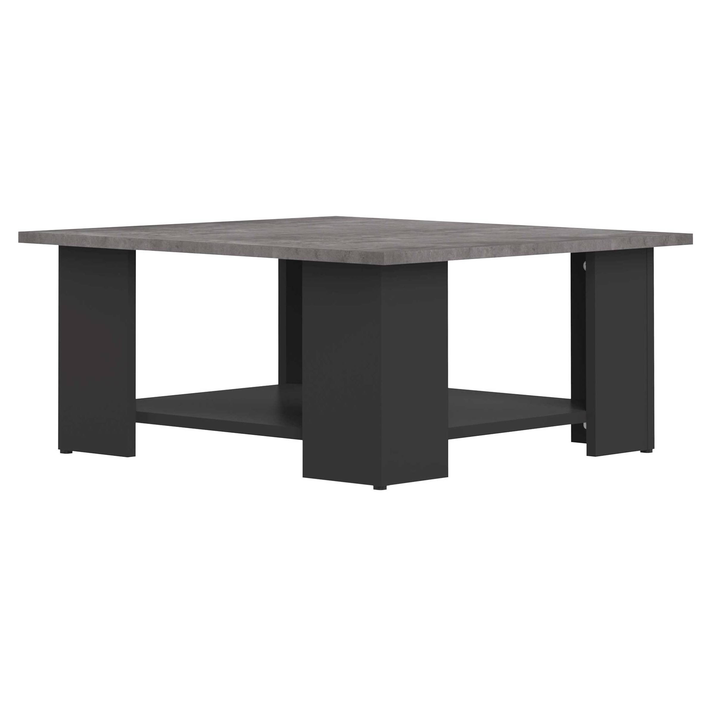 Table basse Square 67x67 - noir/béton - Image 8