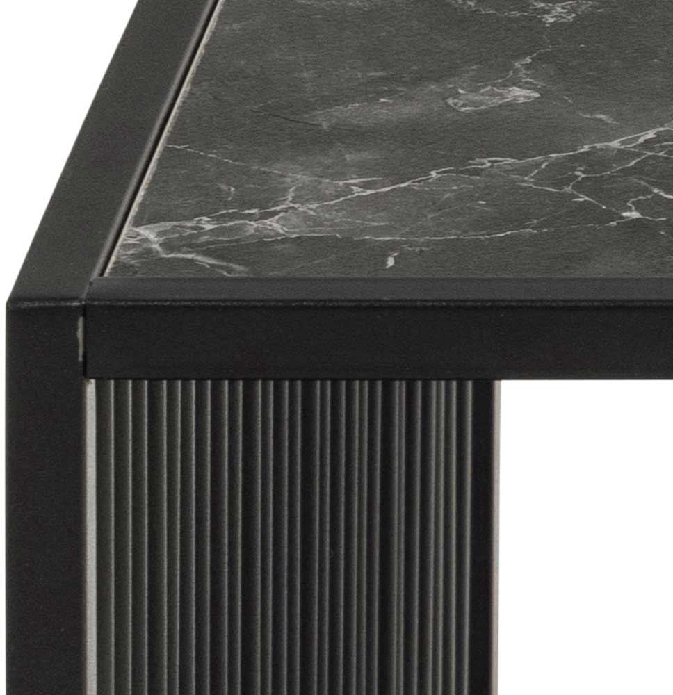 Table basse Strington 80x80 cm - noir - Image 3