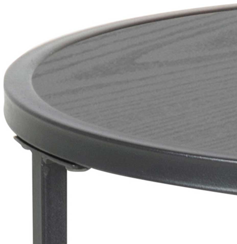 Table d'appoint Dover ø45cm - noir - Image 3