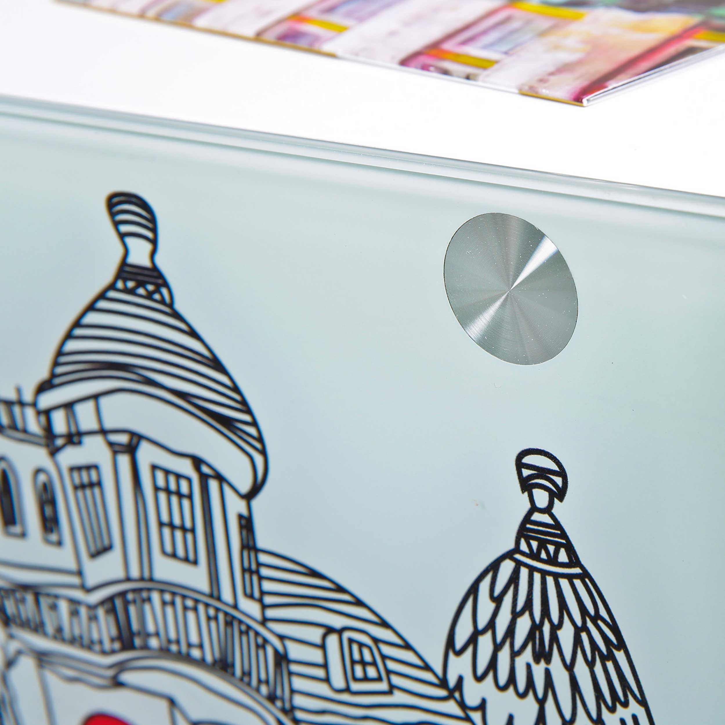 Table d'appoint Londoncube sur roulettes - Image 4