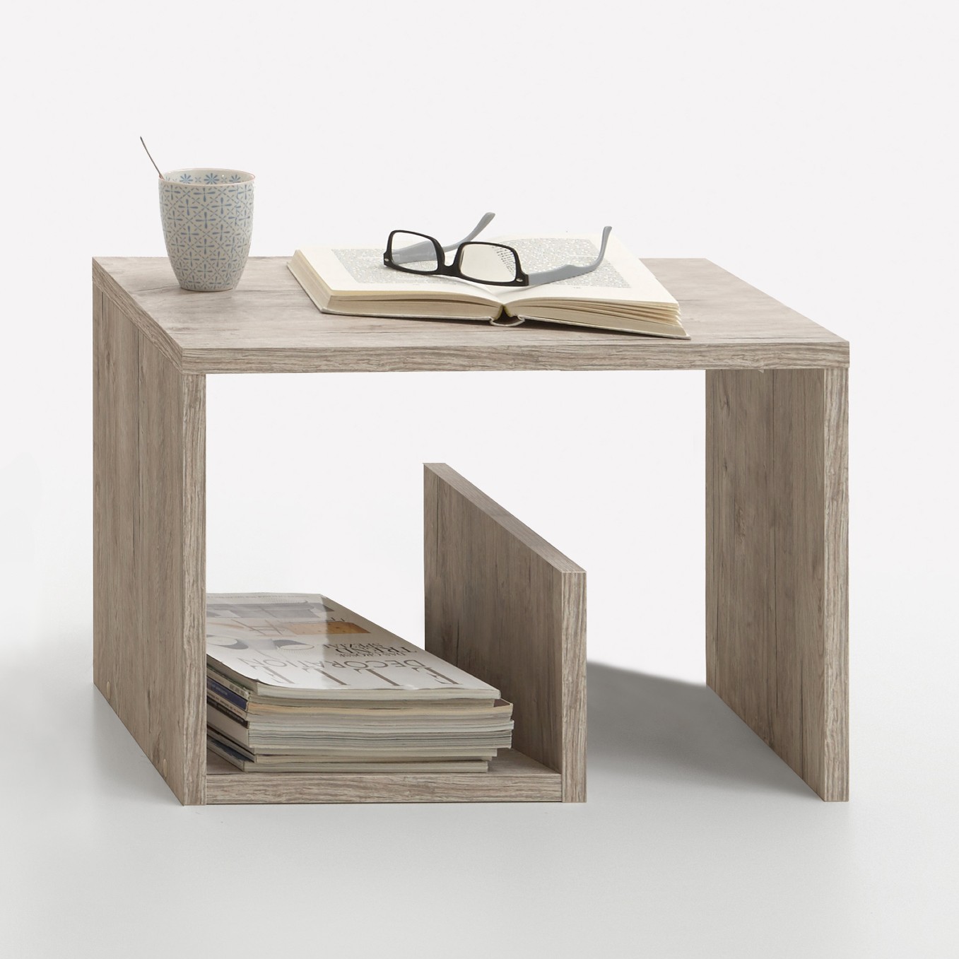 Table d'appoint Mike - chêne gris - Image 1