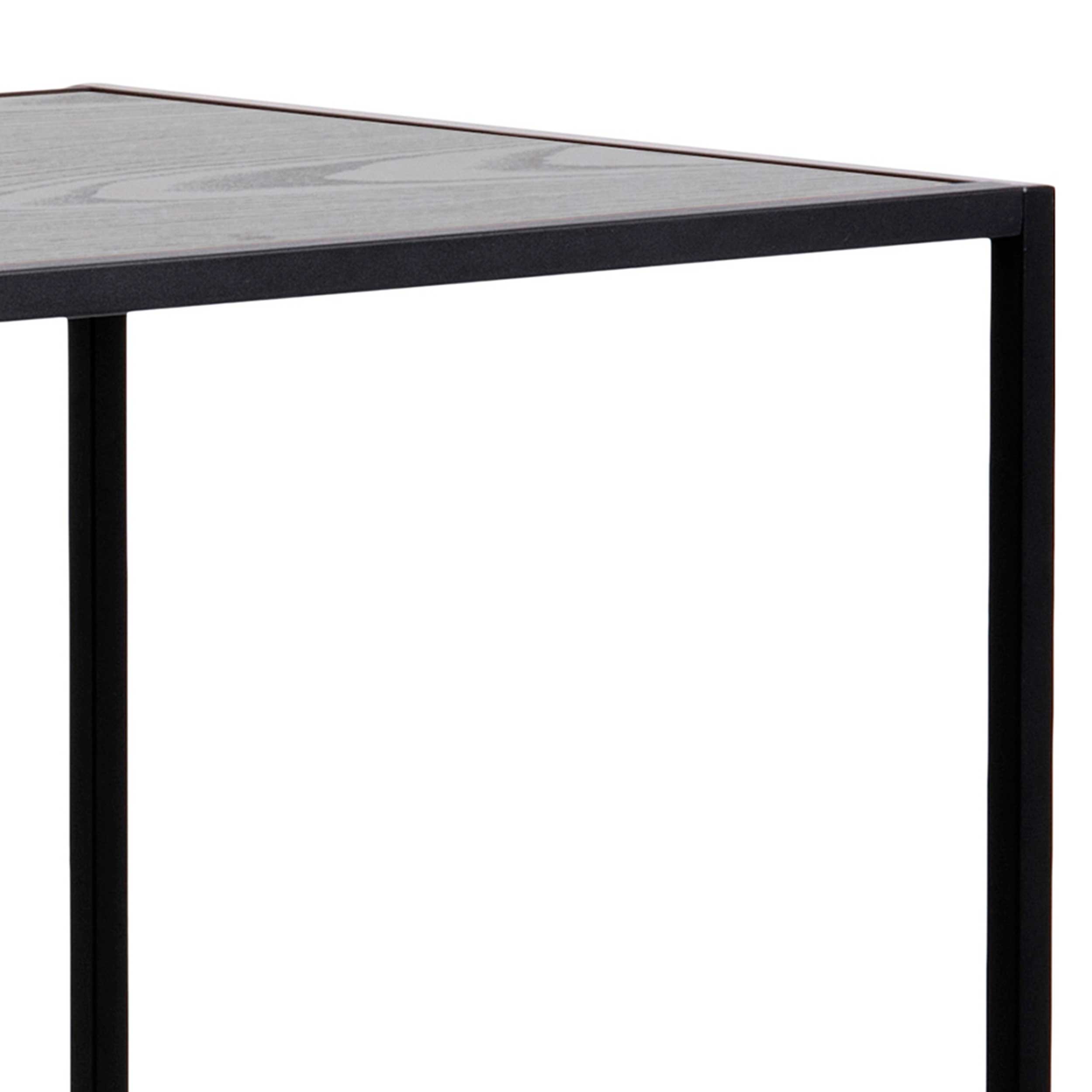 Table de bar Dover 120x60cm - zwart - Image 5