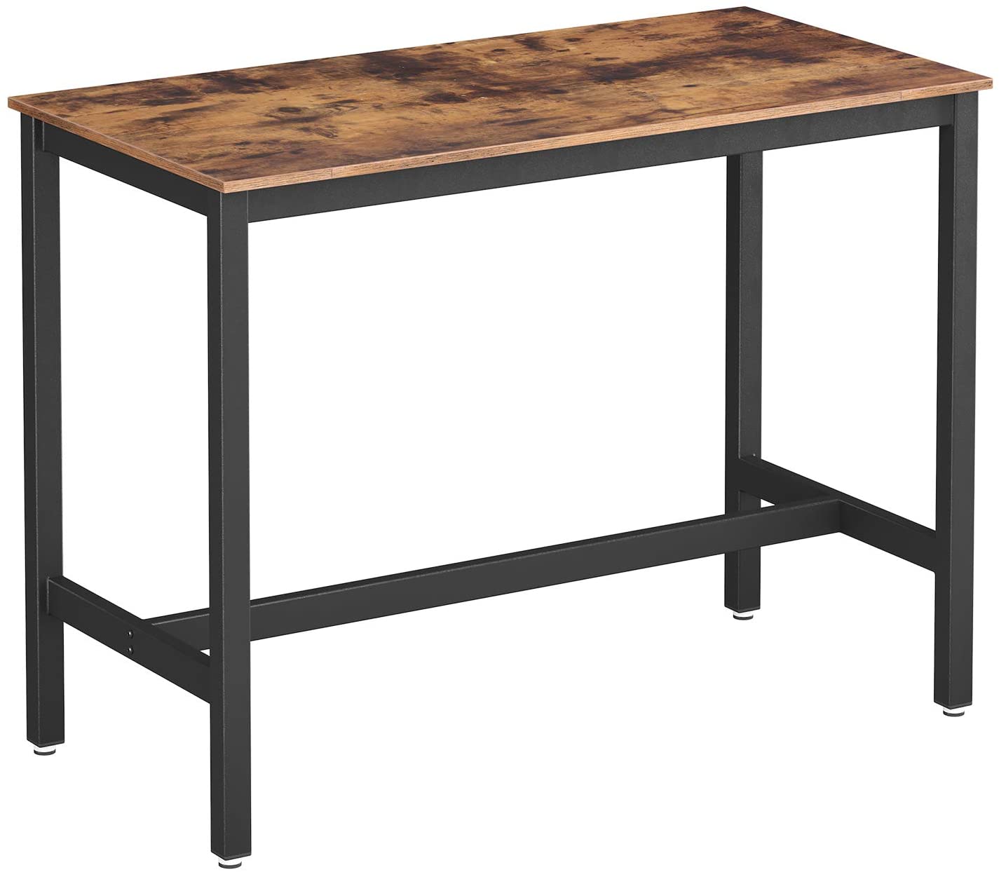 Table de bar Isolde 120x60 industriel - brun/noir - Image 6