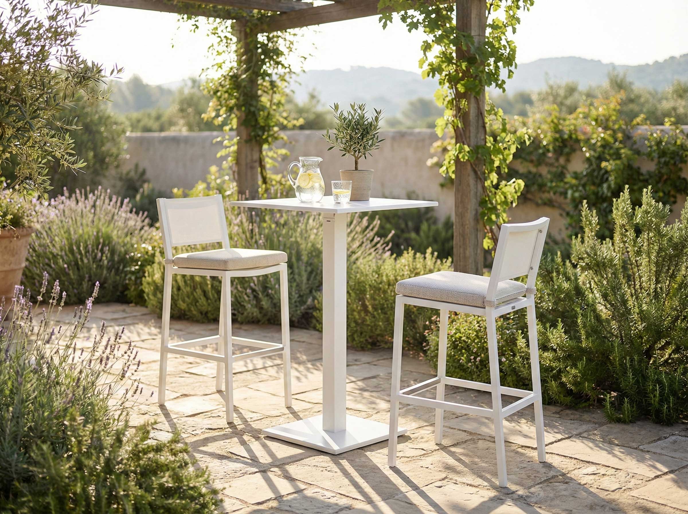 Table de bar Prada - blanc - Image 5