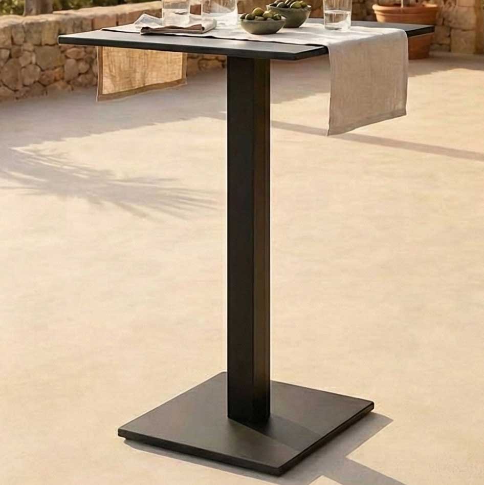 Table de bar Prada - gris foncé