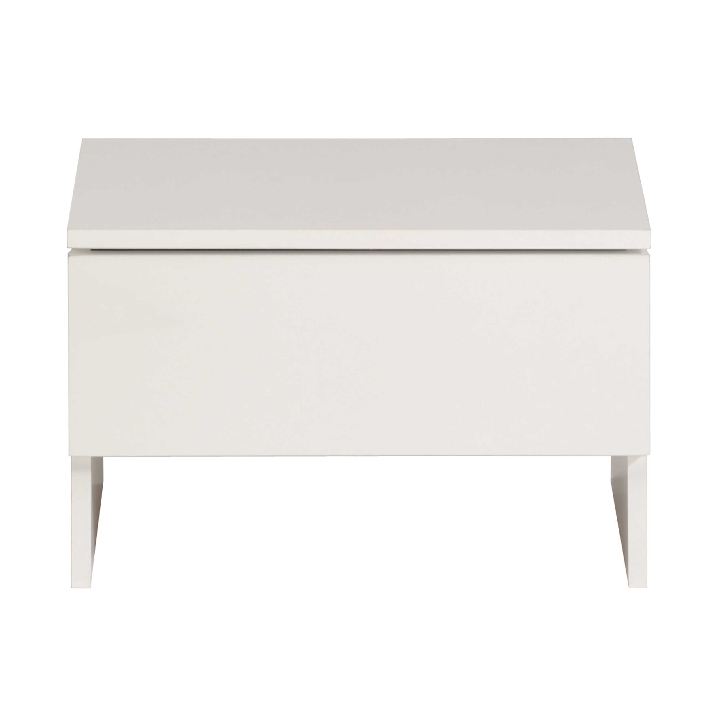 Table de chevet Barbara 1 tiroir - blanc - Image 4