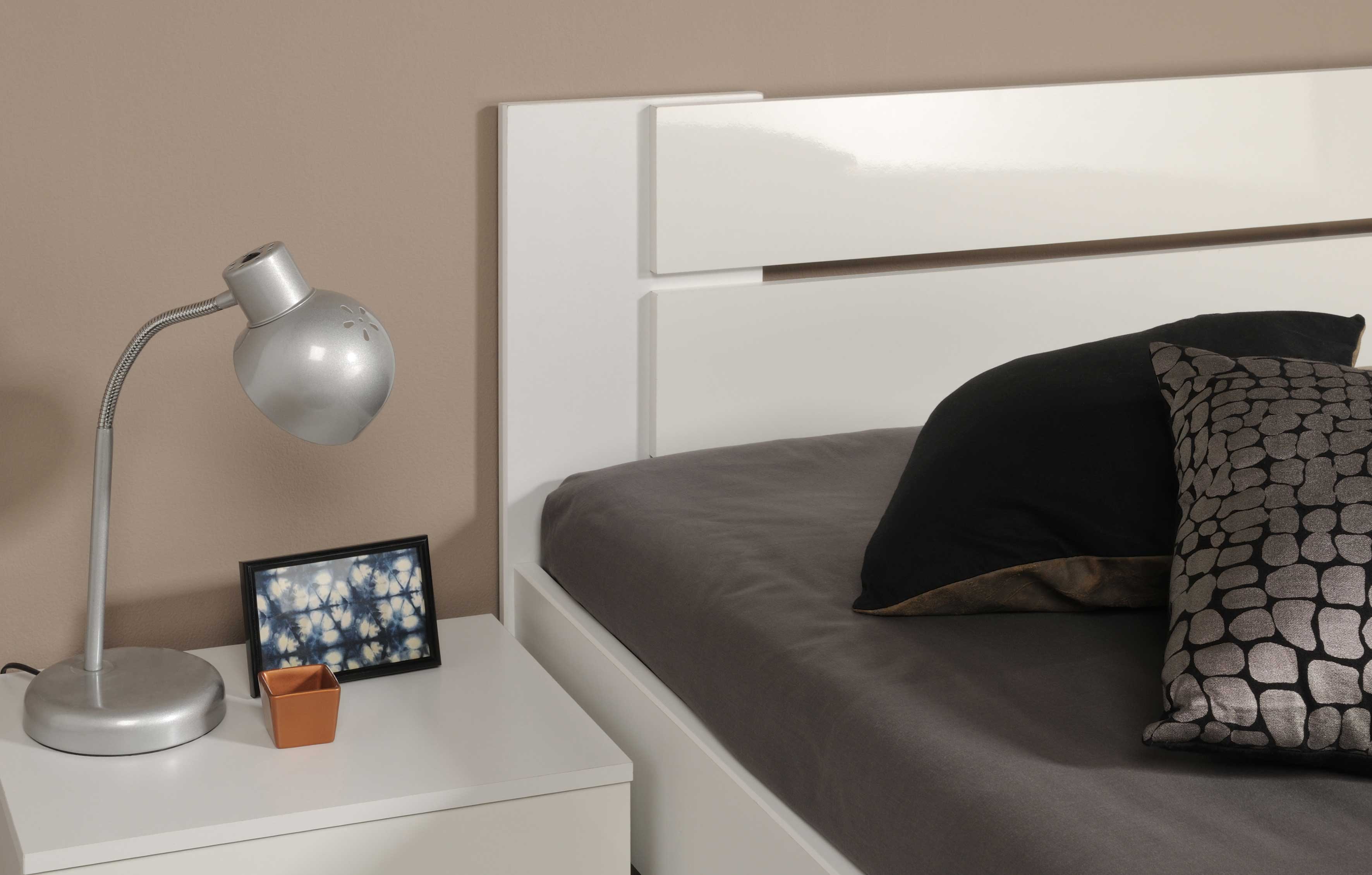 Table de chevet Barbara 1 tiroir - blanc - Image 6