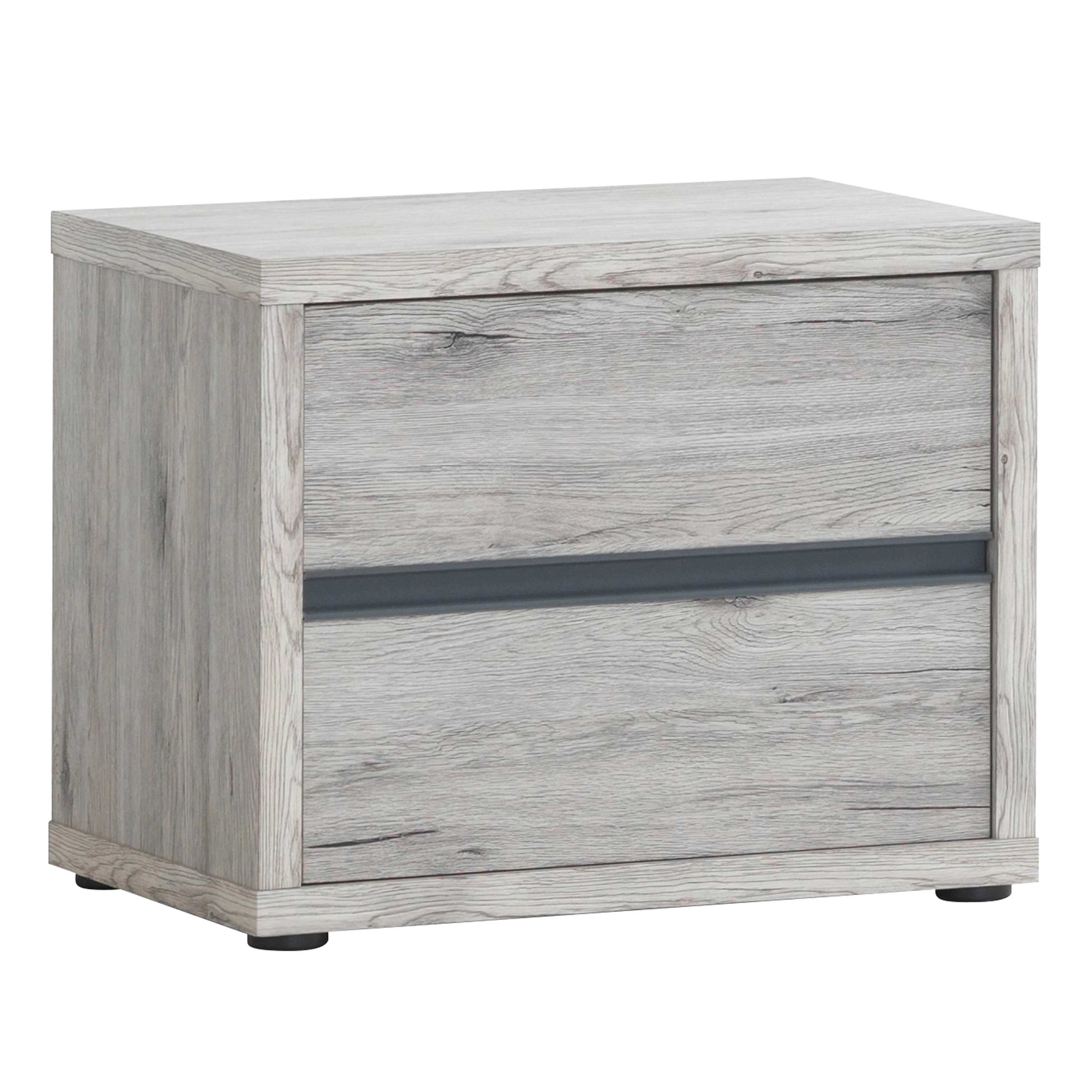 Table de chevet Forever 1 tiroir - gris