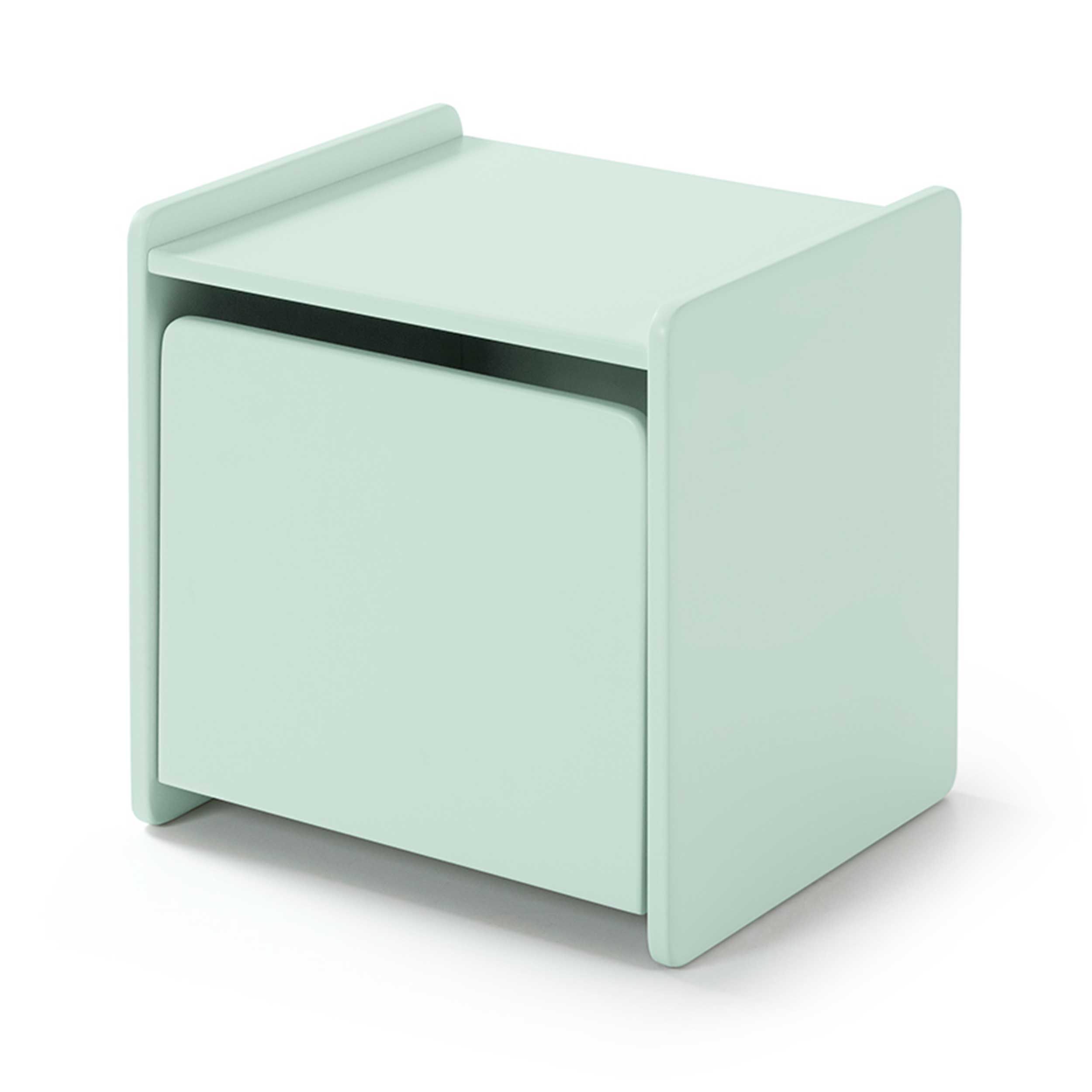 Table de chevet Kiddy avec espace de rangement - menthe - Image 6