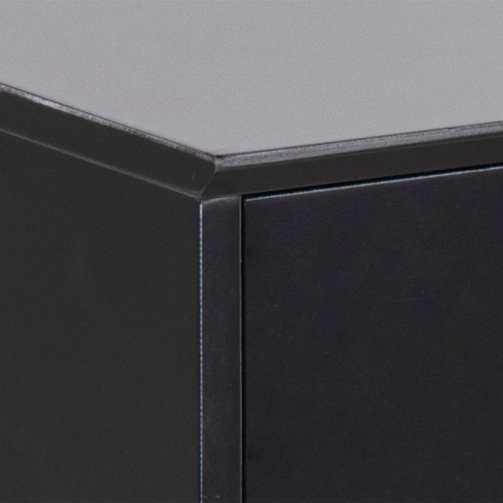 Table de chevet Mistra 1 tiroir - noir - Image 3