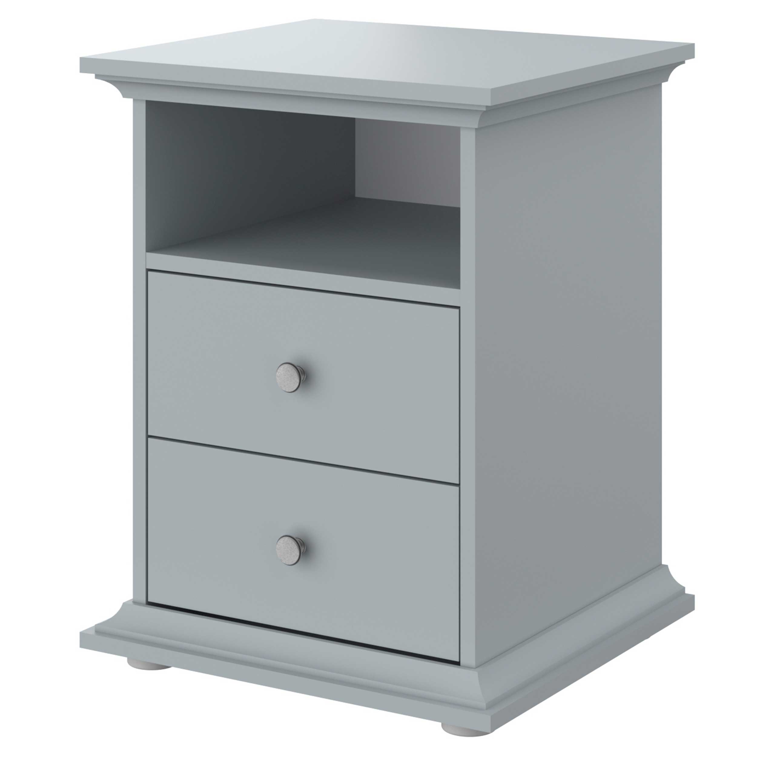 Table de chevet Morgane campagne - gris - Image 6