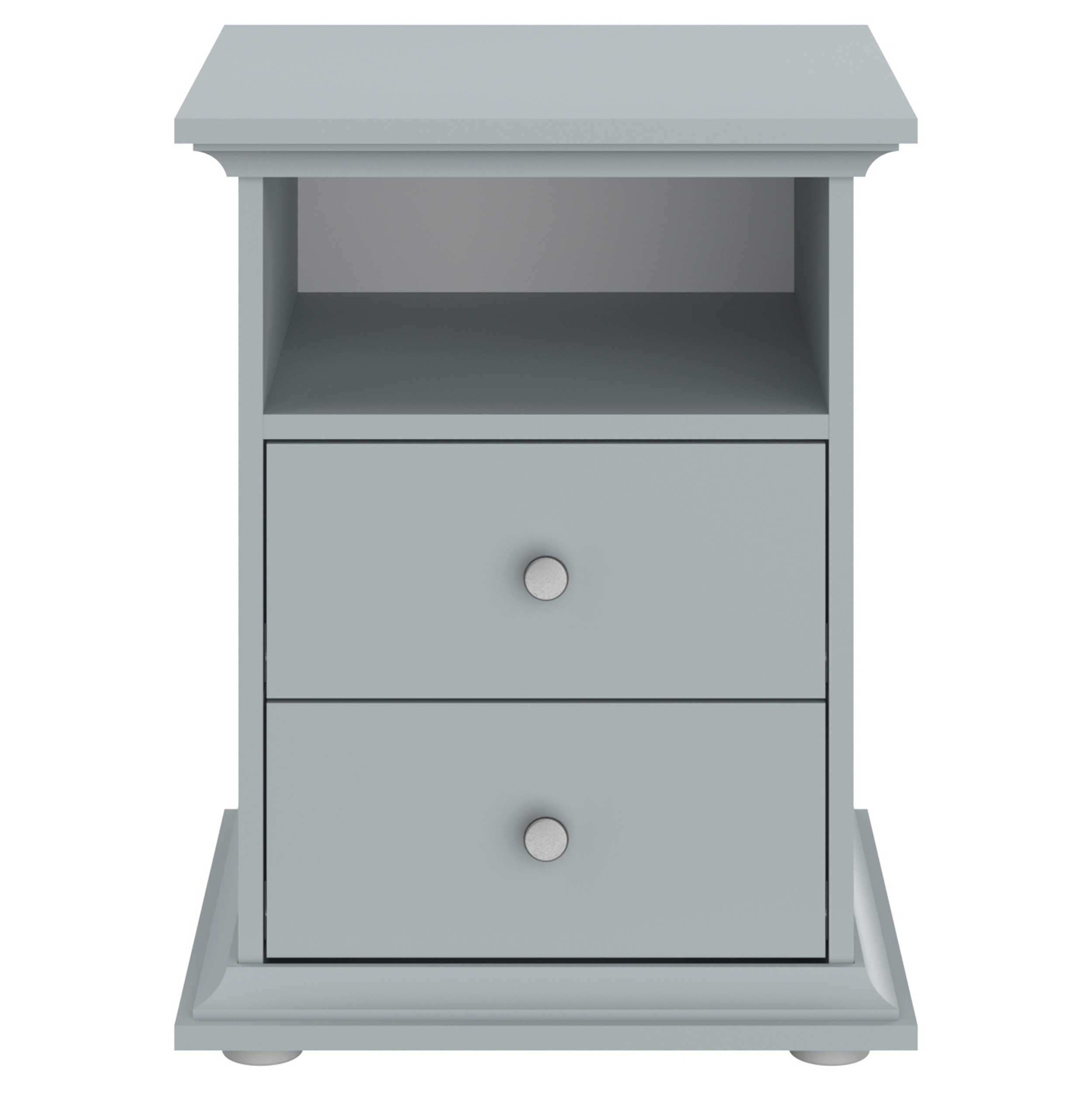 Table de chevet Morgane campagne - gris - Image 7