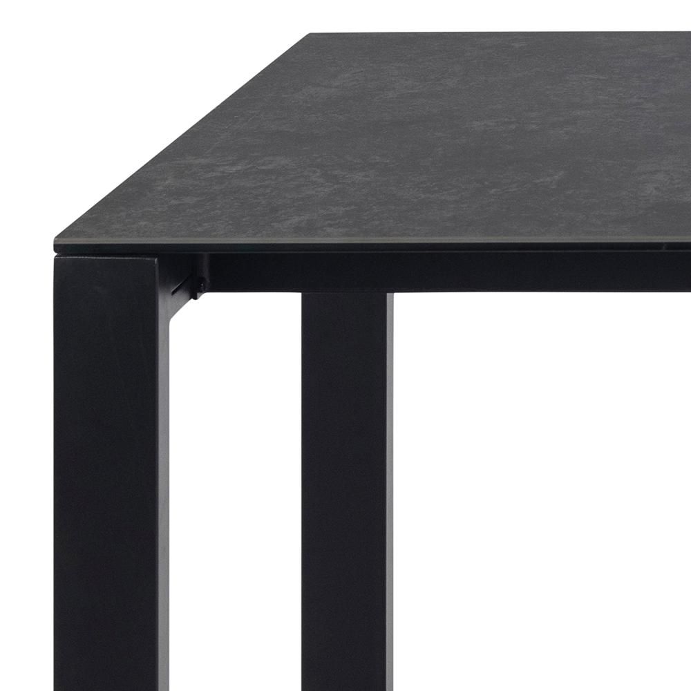 Table de salle à manger Brentford 200x90 cm - céramique/ noir - Image 3
