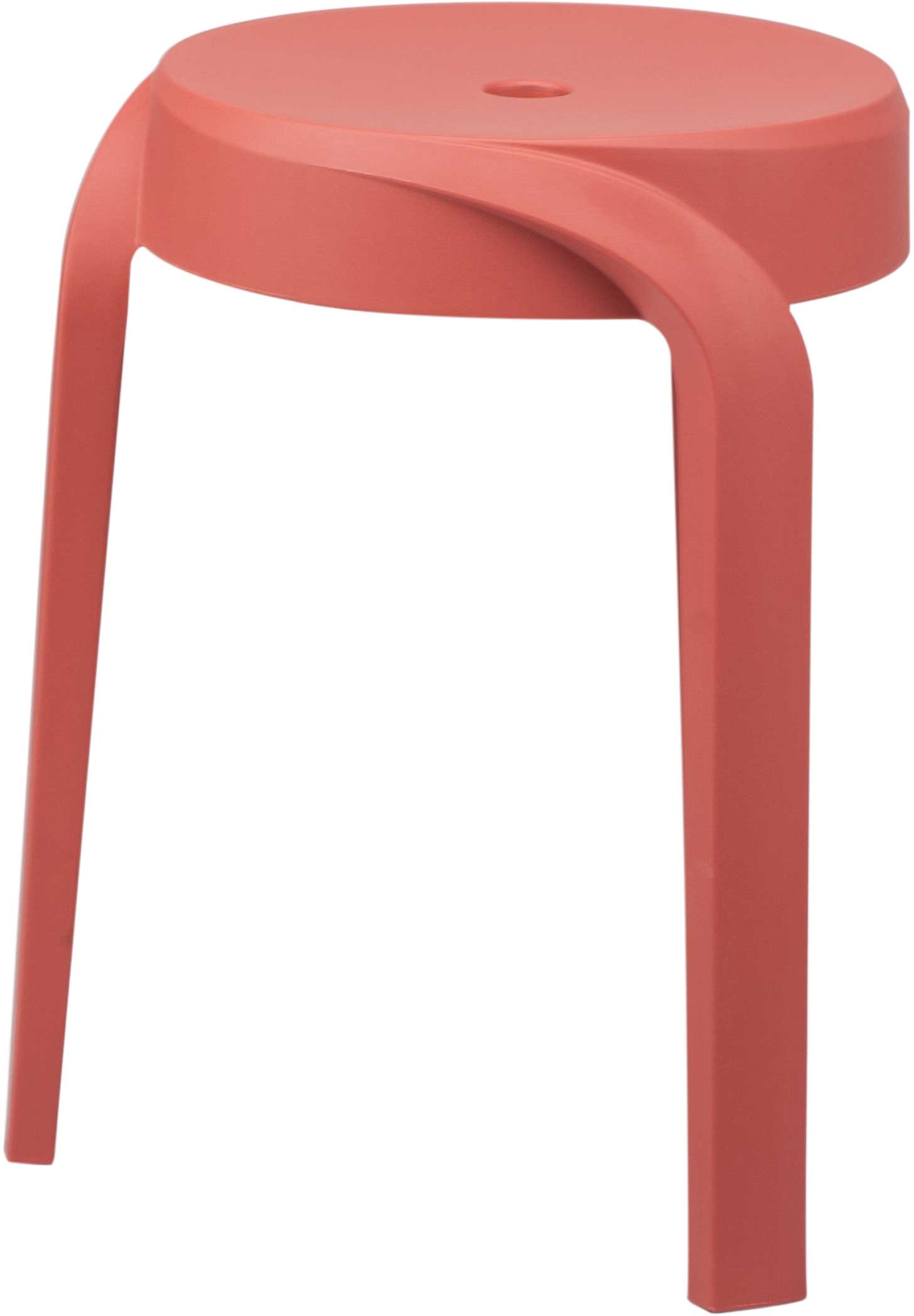 Tabouret Aimee - rouge - Image 2
