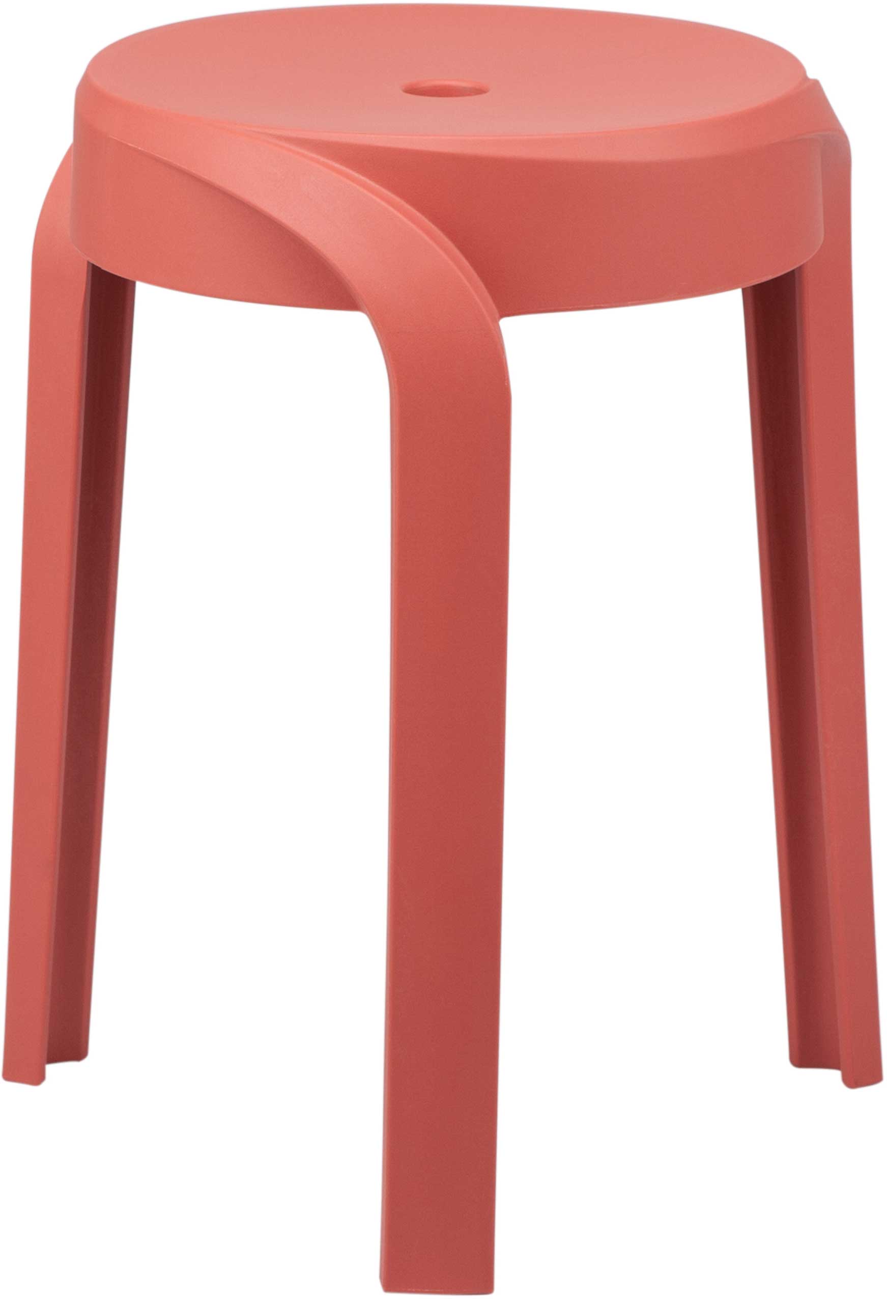 Tabouret Aimee - rouge - Image 3