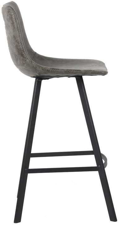 Tabouret de bar Ozan 68cm - gris - Image 4