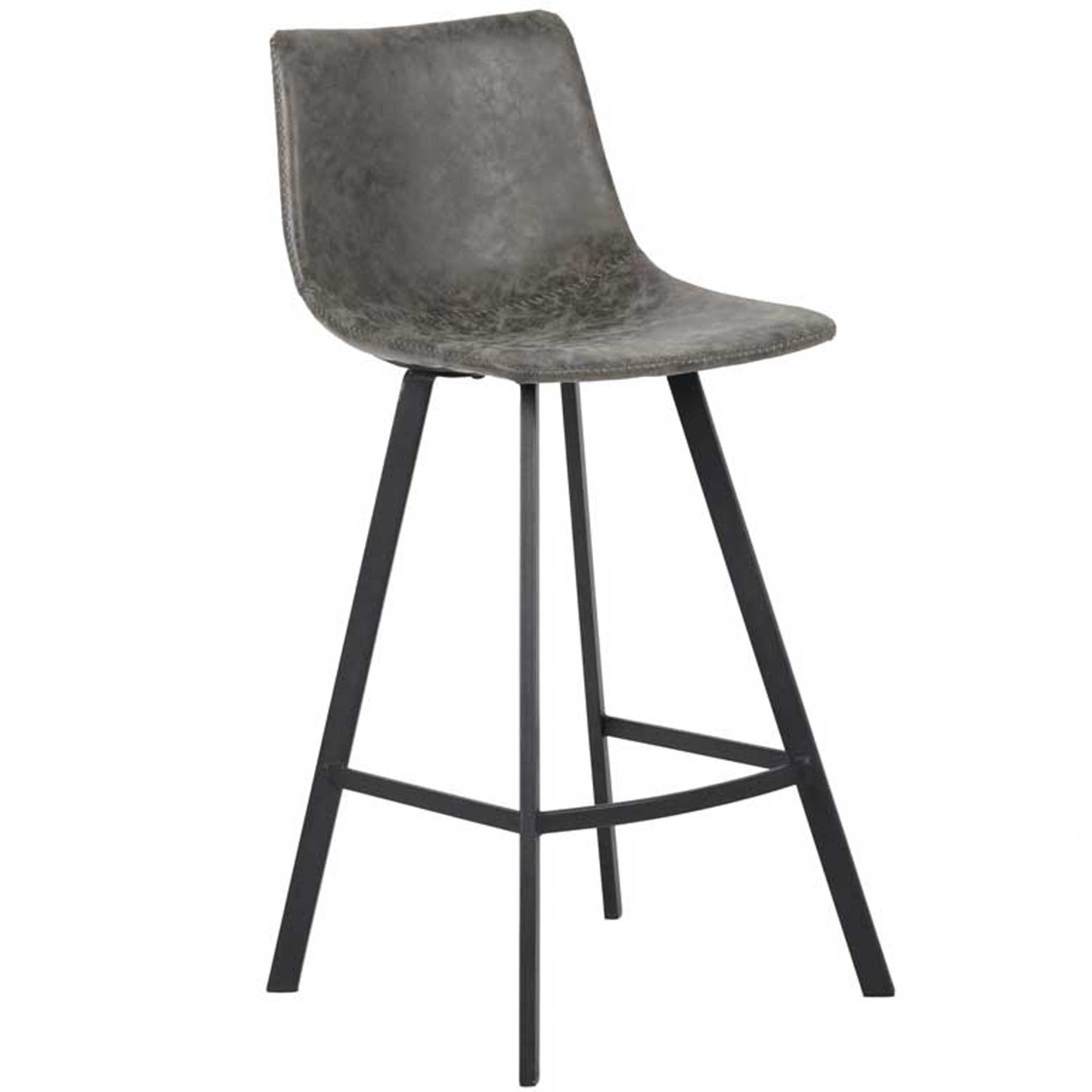 Tabouret de bar Ozan 68cm - gris - Image 9