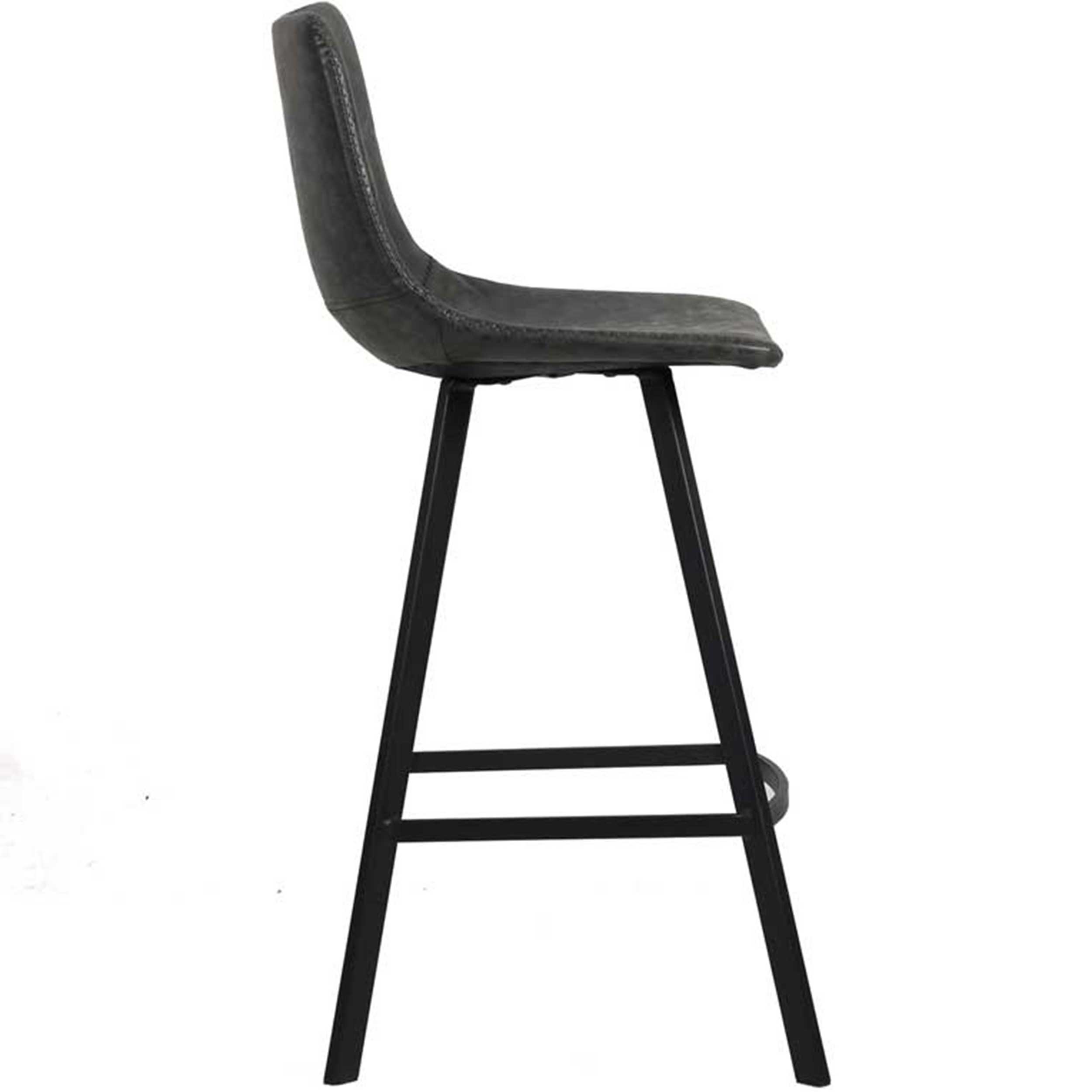 Tabouret de bar Ozan 68cm - noir - Image 4