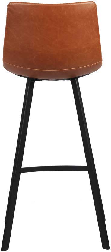 Tabouret de bar Ozan 78cm - cognac - Image 5