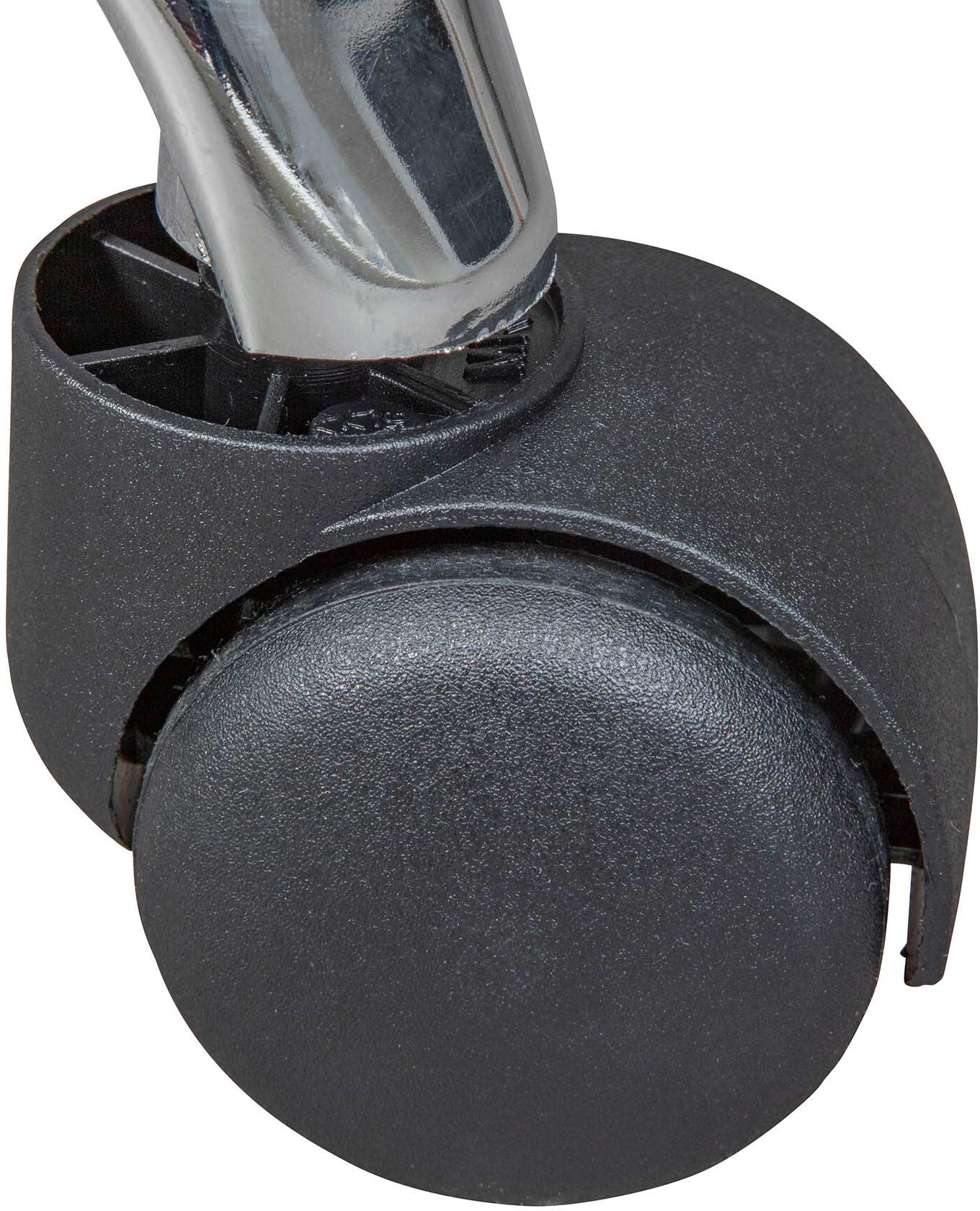 tabouret de bureau sur roulettes Asra - blanc - Image 5