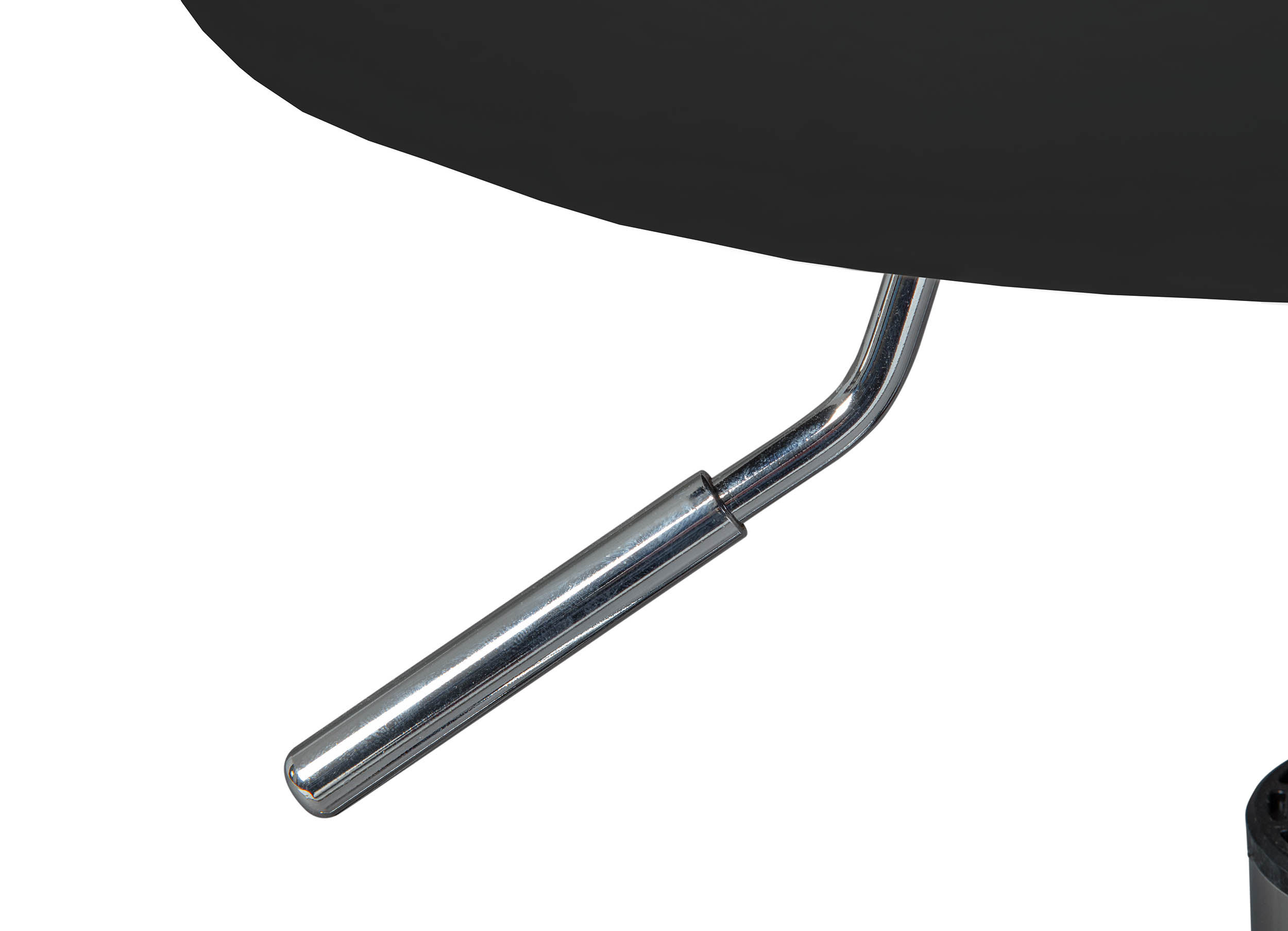 tabouret de bureau sur roulettes Asra - noir - Image 3