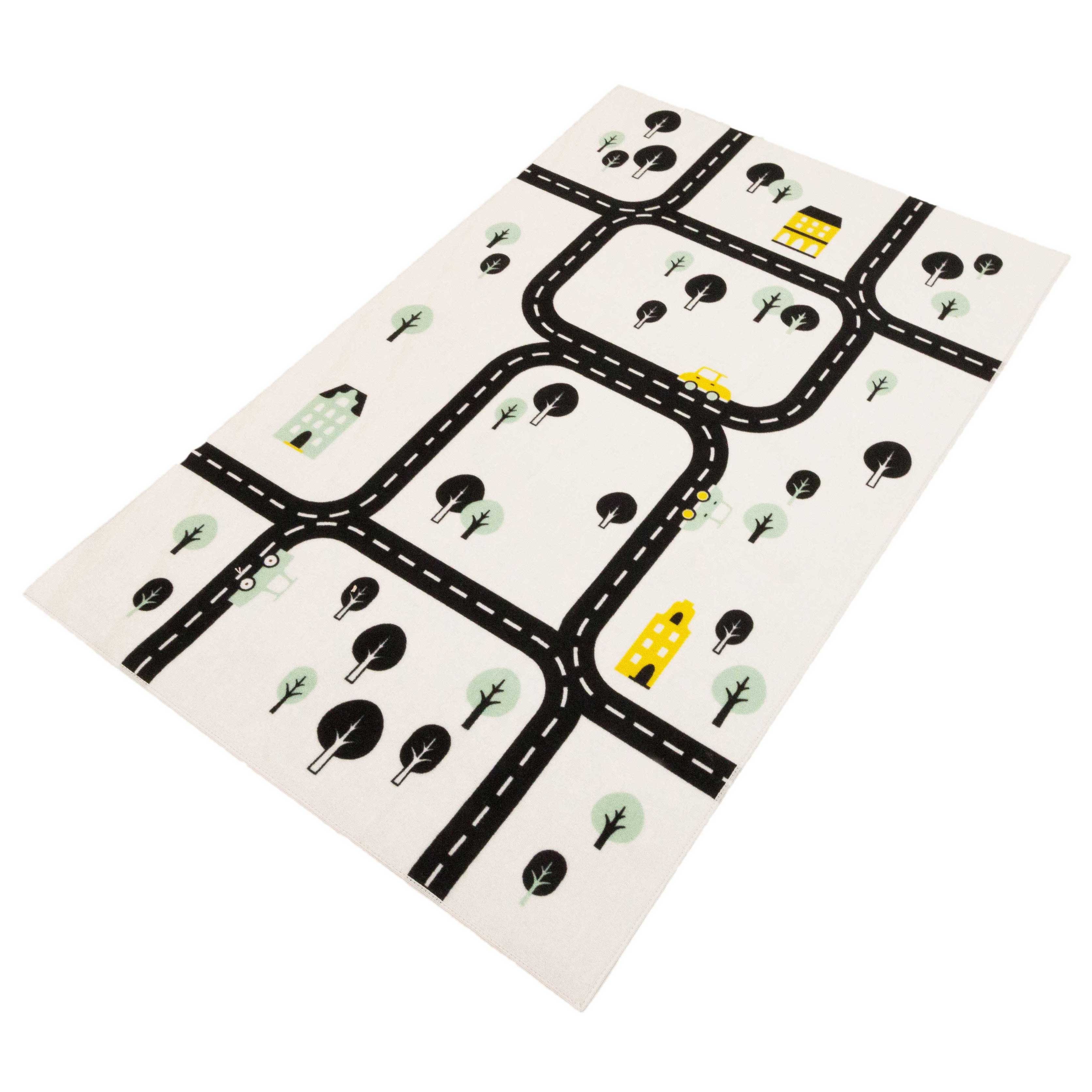 Tapis enfant Ring Road - blanc - Image 5