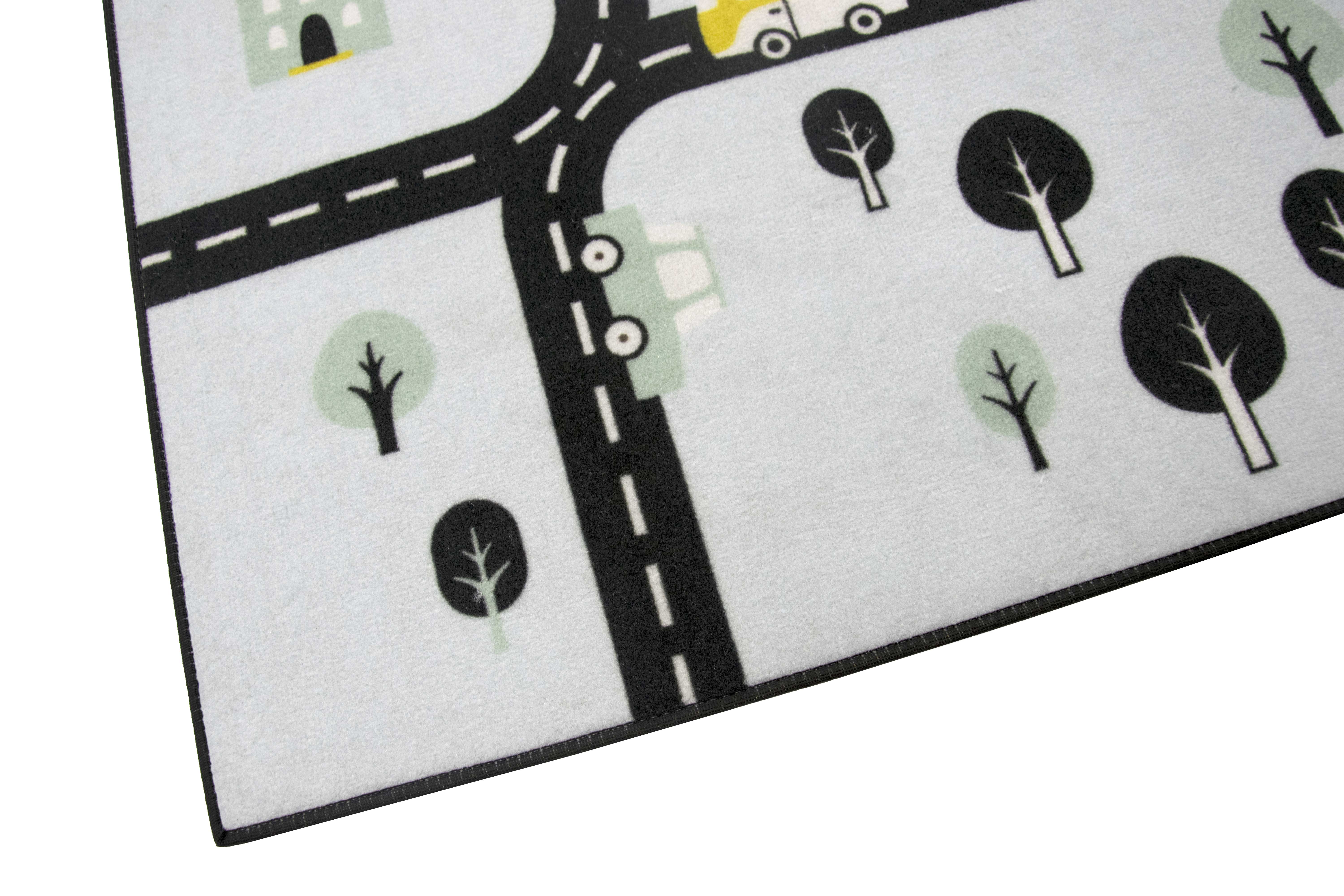 Tapis enfant Ring Road - bleu - Image 2