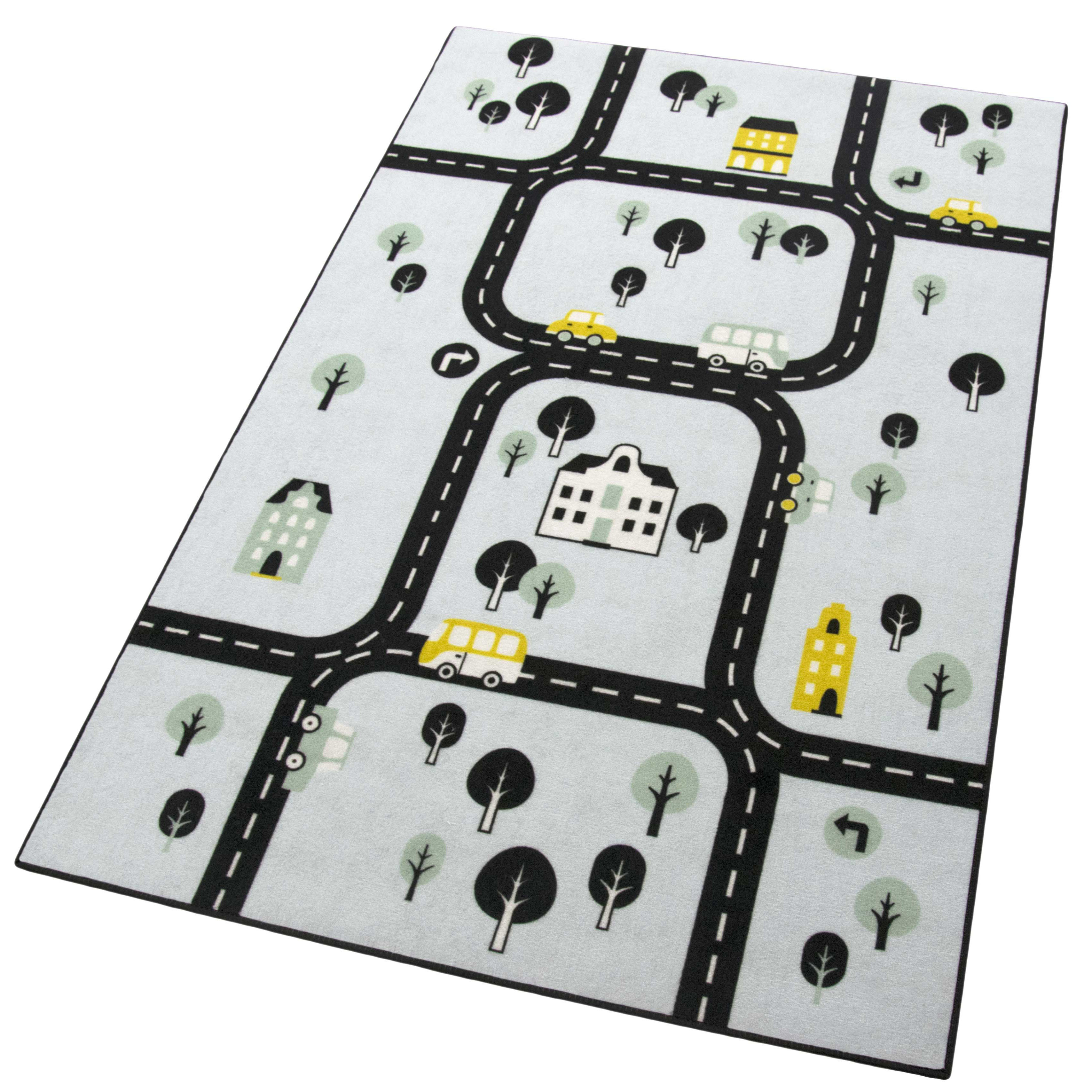 Tapis enfant Ring Road - bleu - Image 5