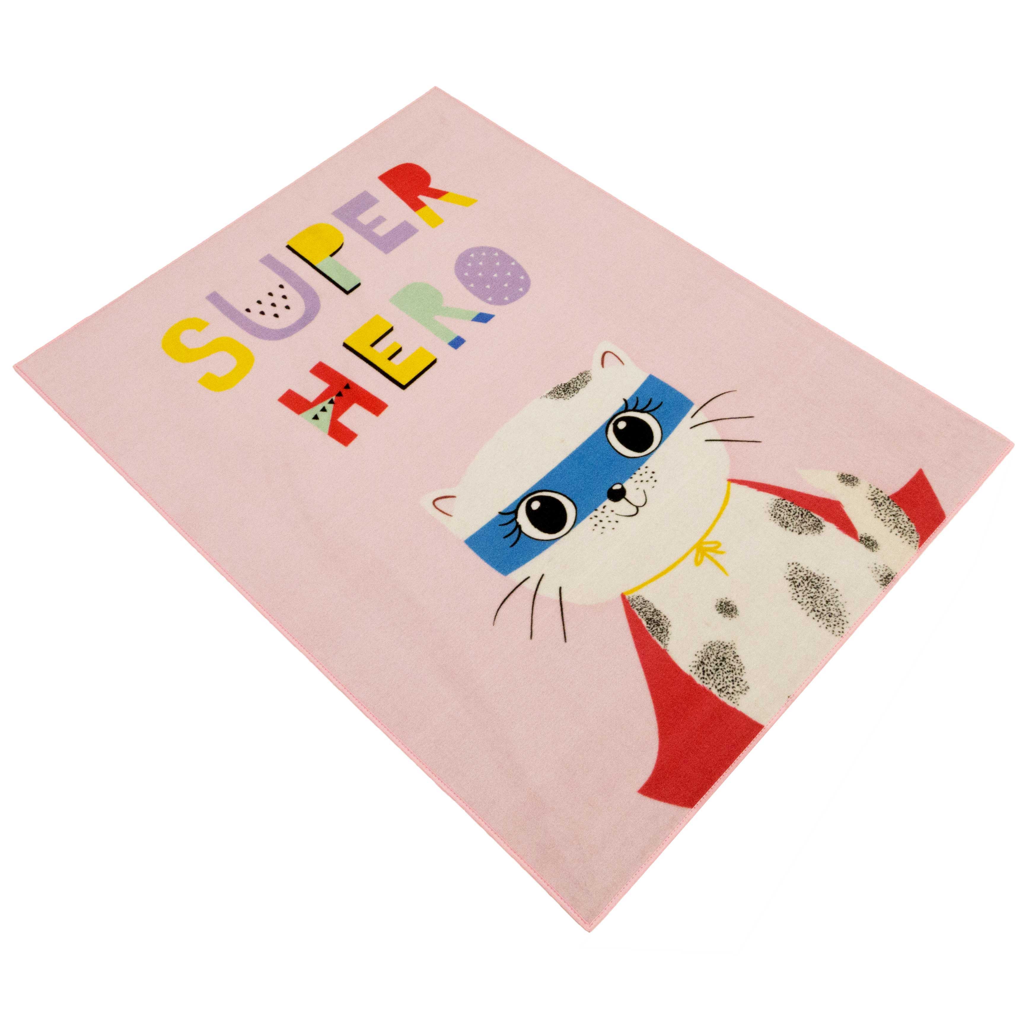 Tapis enfant Superhero Cat - Image 3
