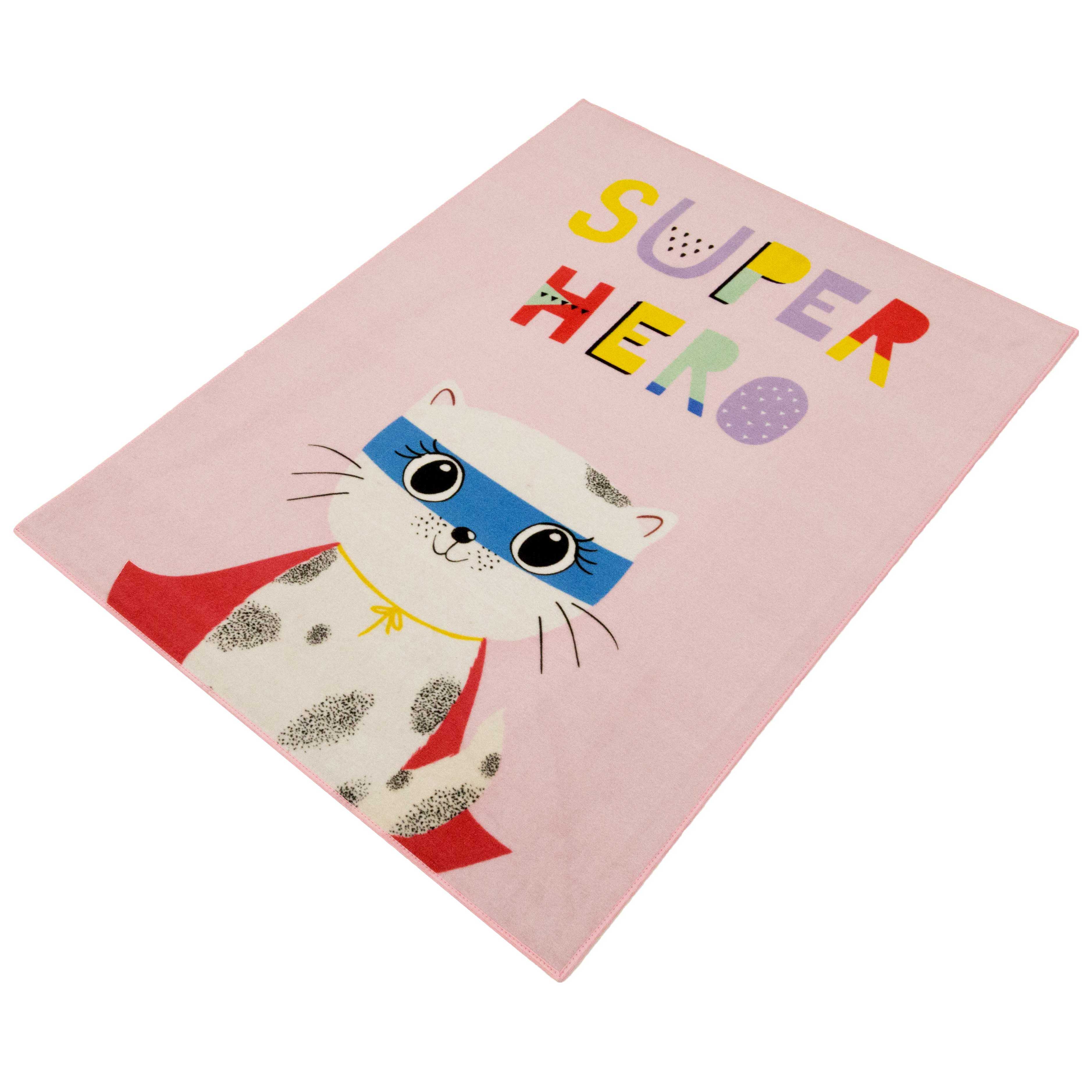 Tapis enfant Superhero Cat - Image 5