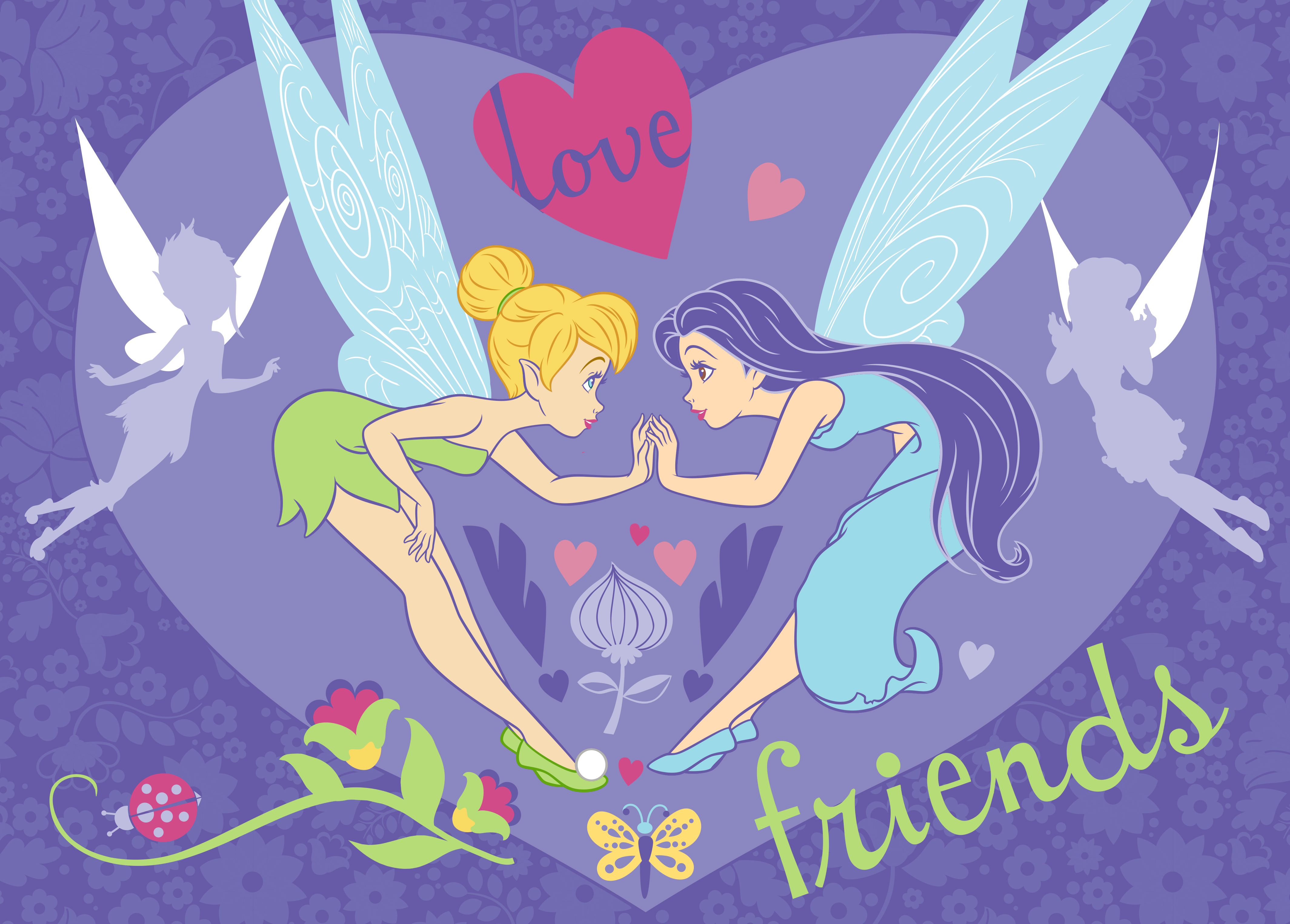 Tapis Fairies - Love Friends