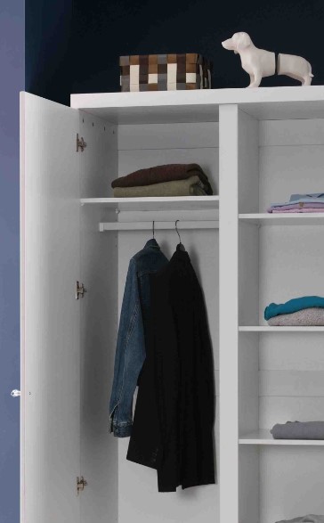 Tringle supplémentaire pour l'armoire Lara 2 portes - Image 2