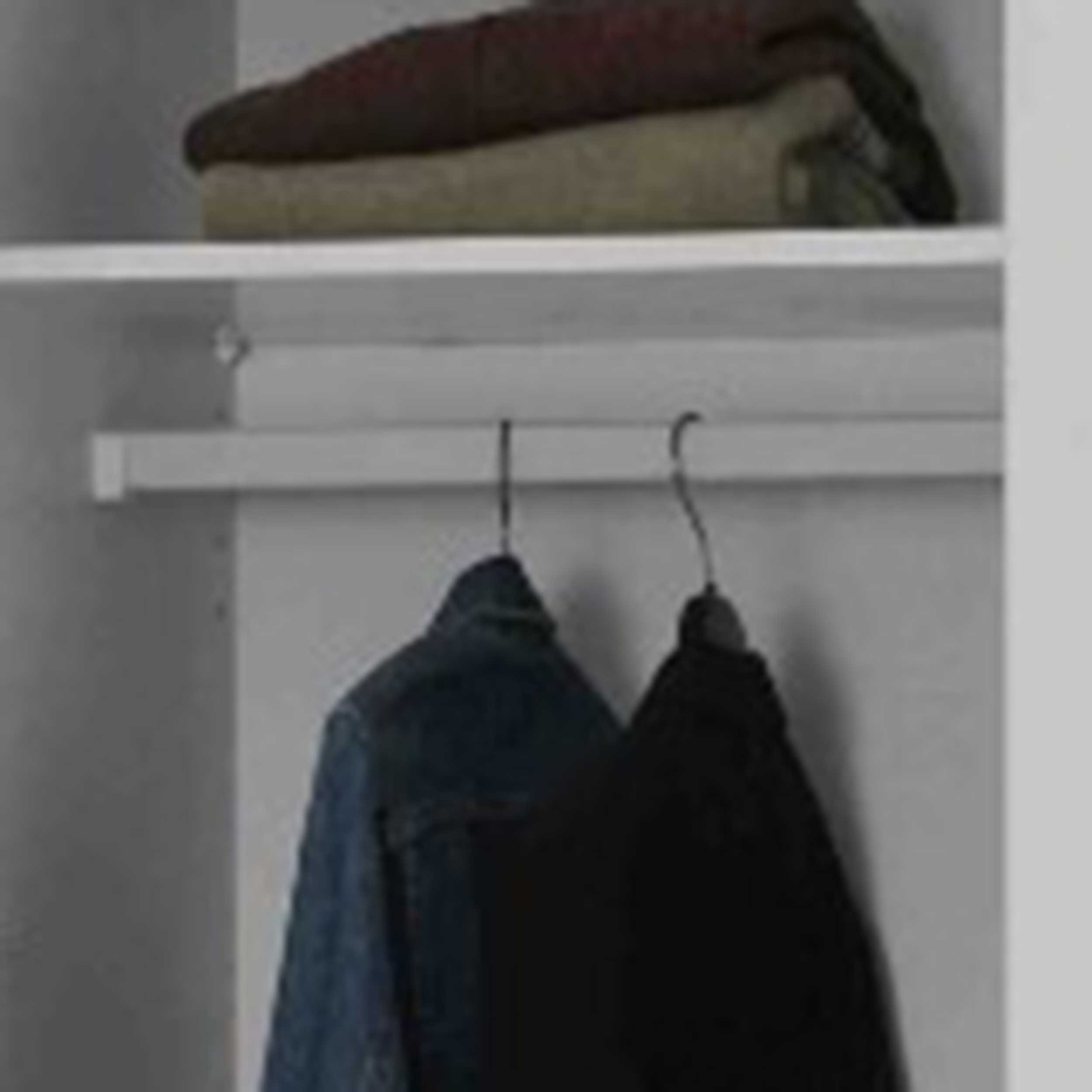 Tringle supplémentaire pour l'armoire Lara 2 portes - Image 1