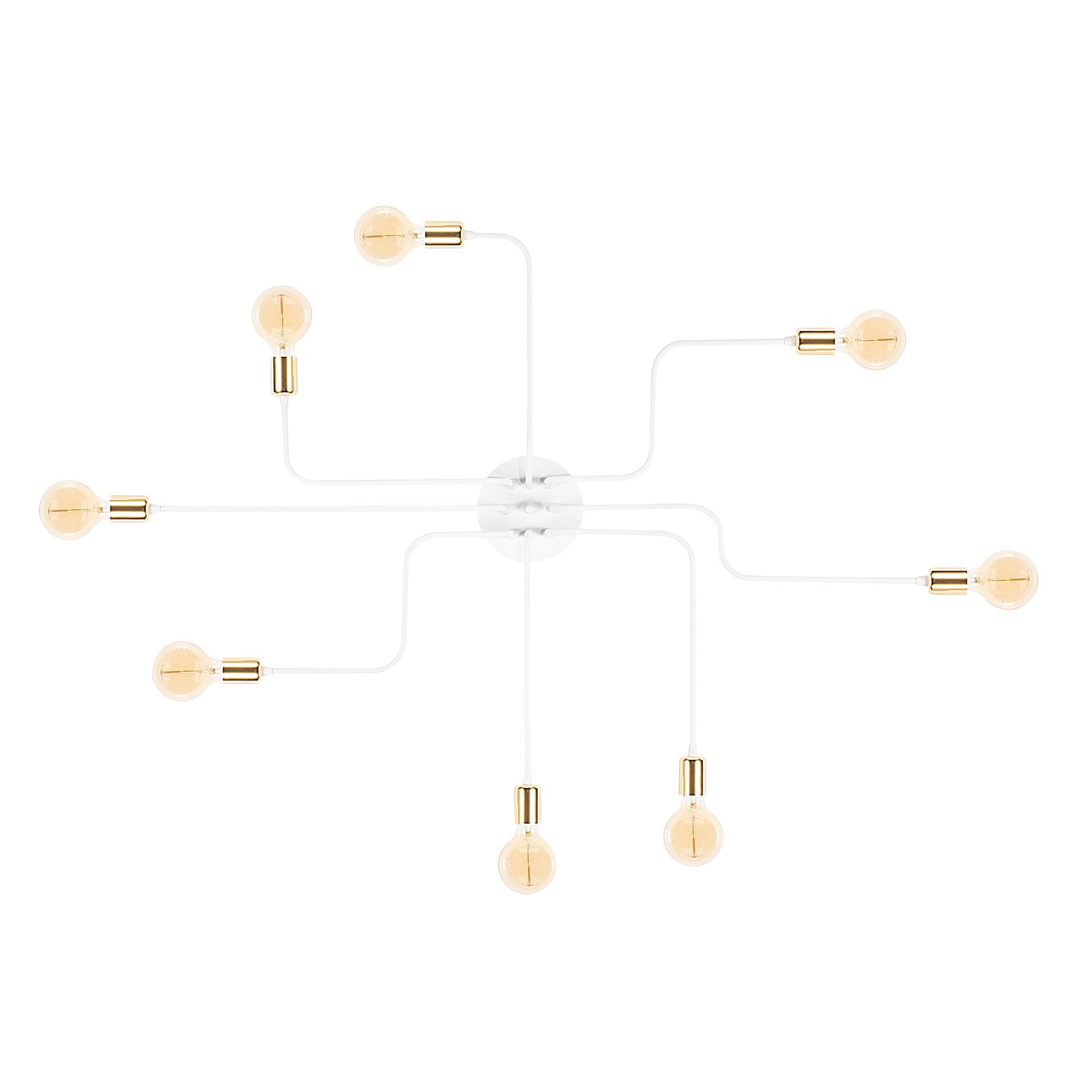 Truva Lustre | CORPS EN FER | Blanc - Image 6