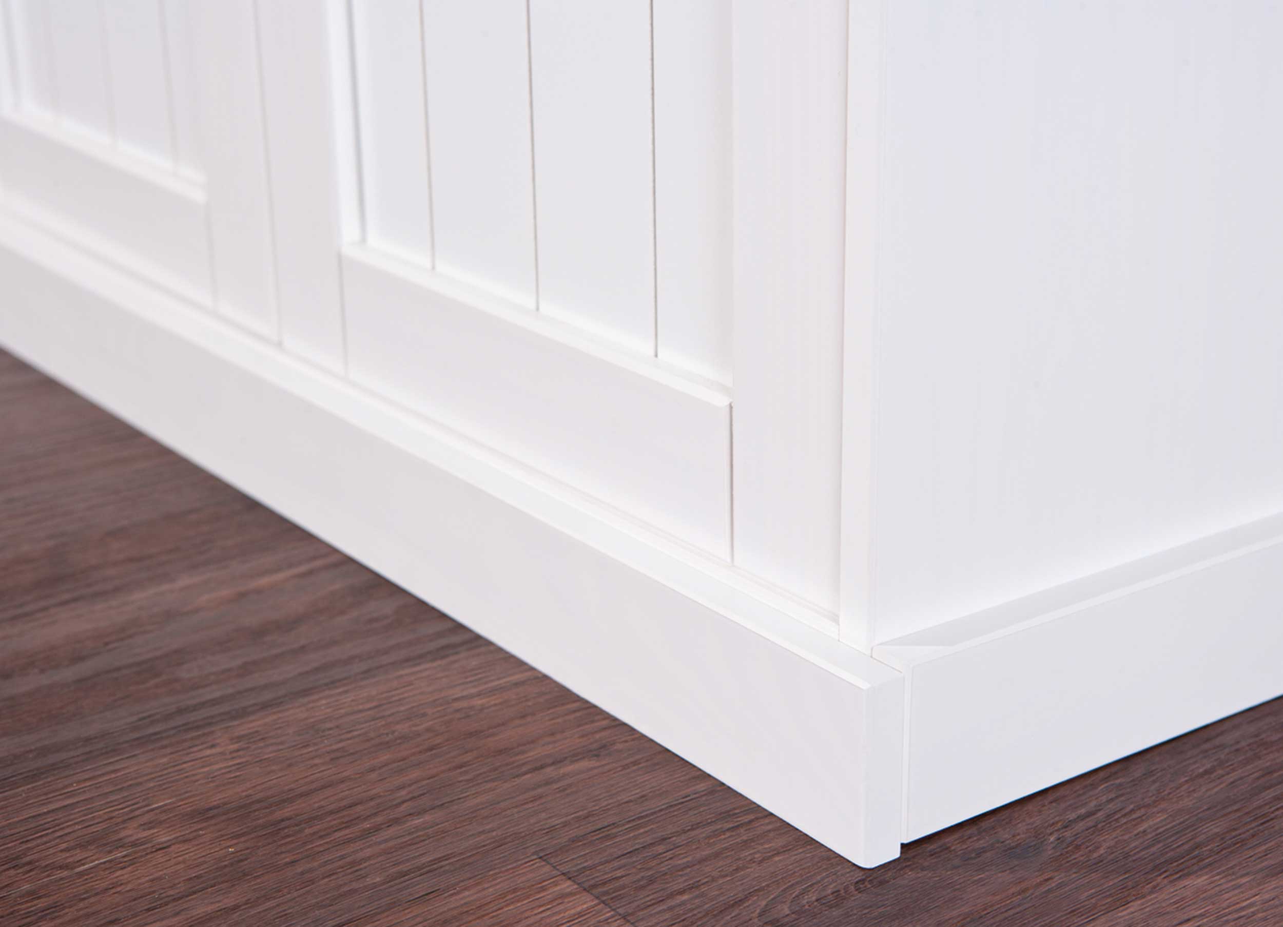 Vaisselier Westerland large campagne - blanc/brun - Image 4