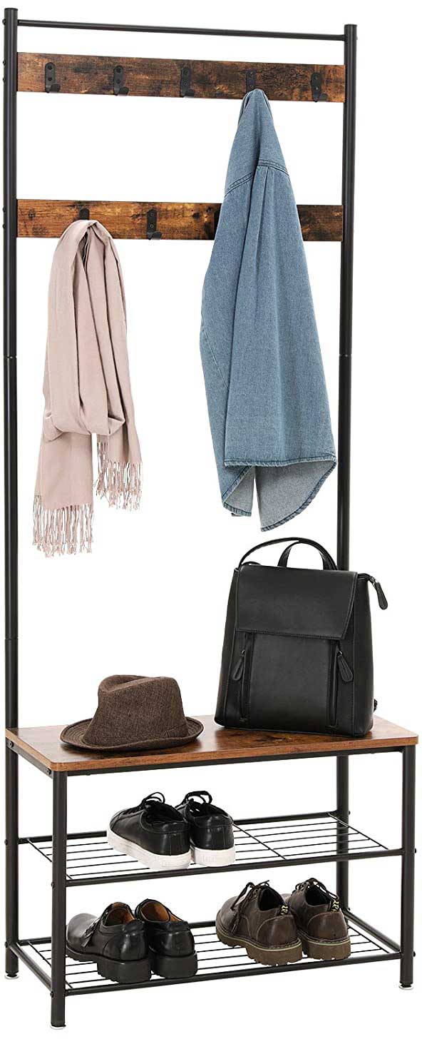 Vestiaire Taio industriel - brun/noir - Image 12