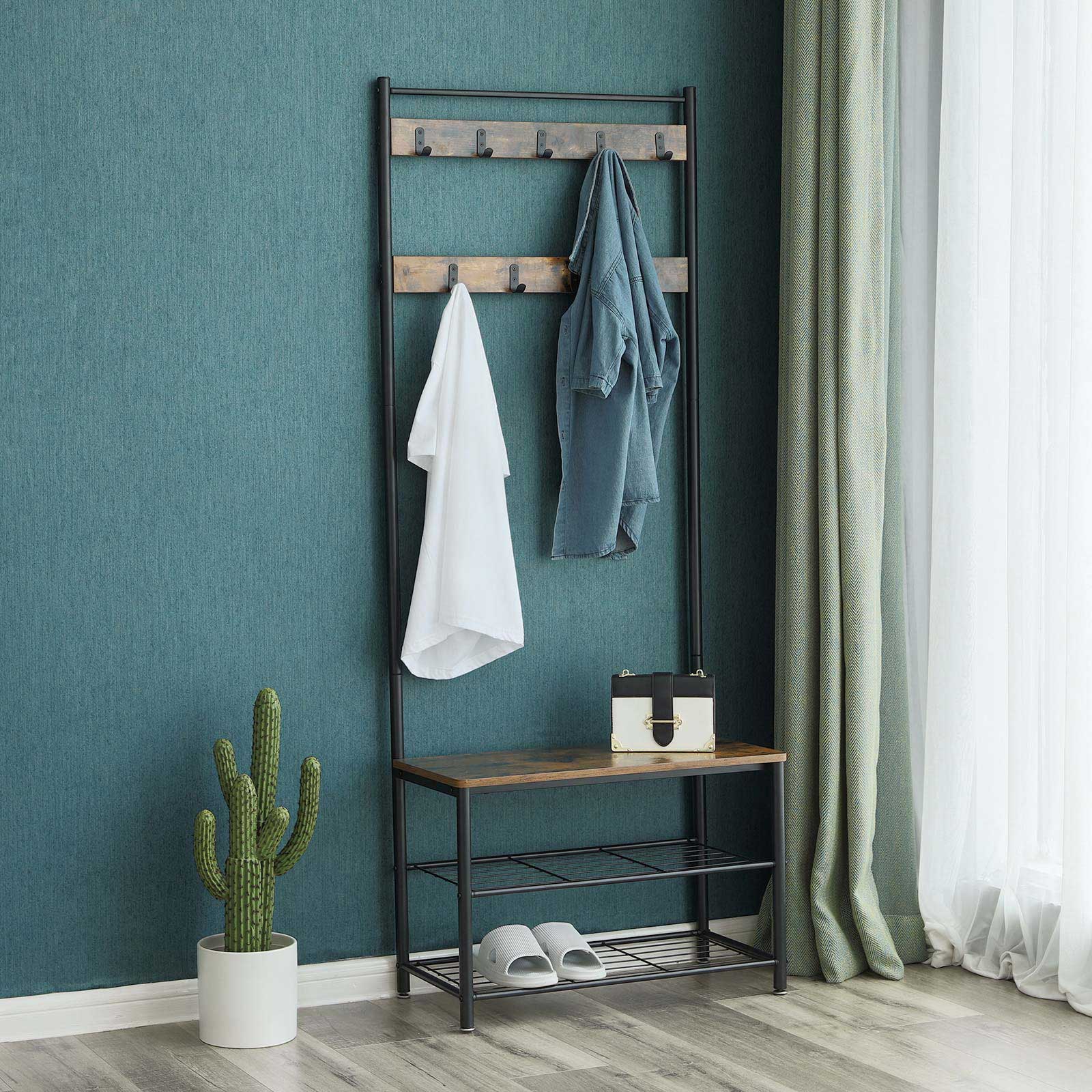 Vestiaire Taio industriel - brun/noir - Image 9