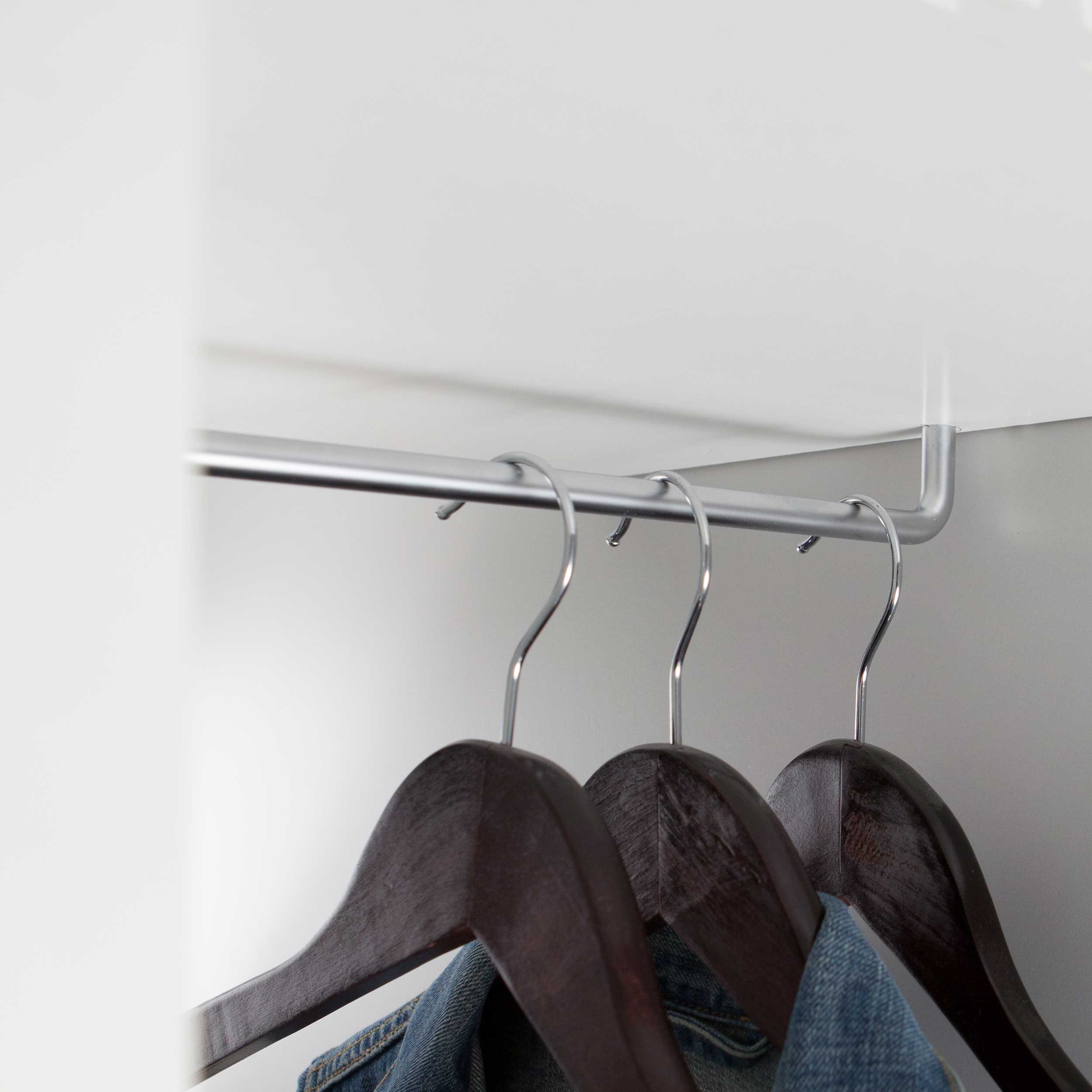 Vestiaire Vestibulo avec miroir - blanc/noir - Image 2