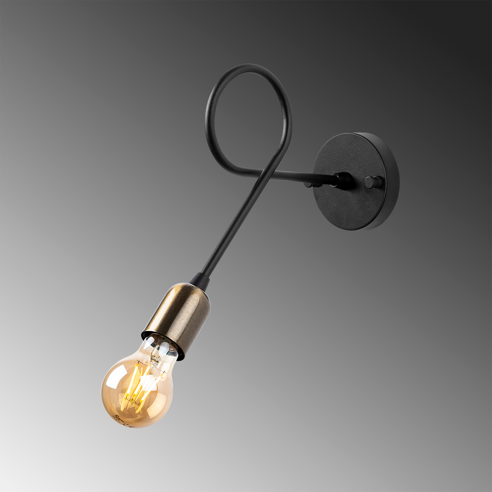 Viraj Applique | CORPS EN MÉTAL | Noir, style antique - Image 3