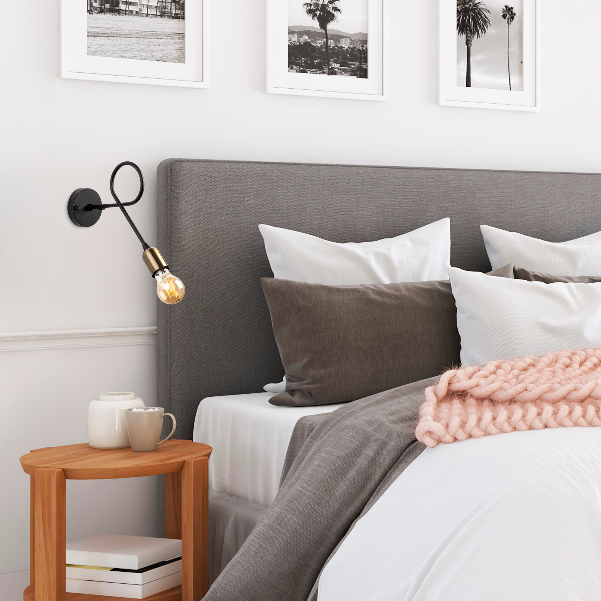 Viraj Applique | CORPS EN MÉTAL | Noir, style antique - Image 6