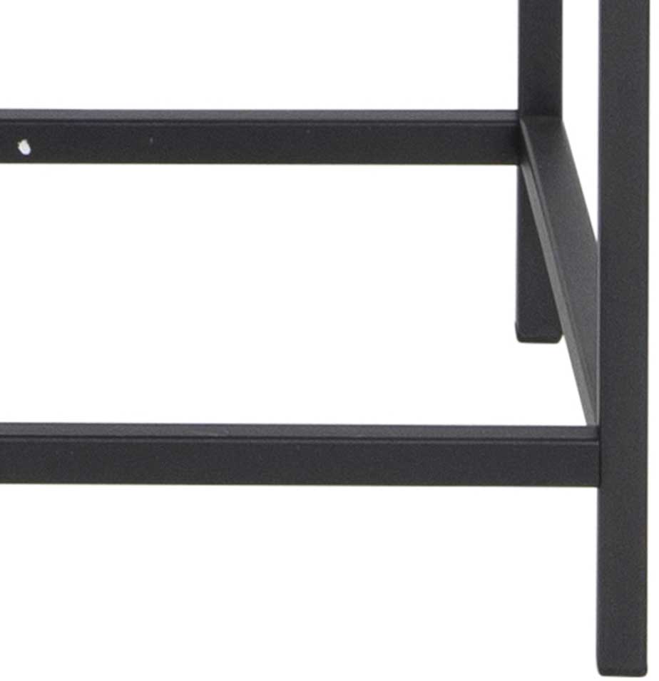 Vitrine Dover 150cm à 2 portes - noir - Image 6