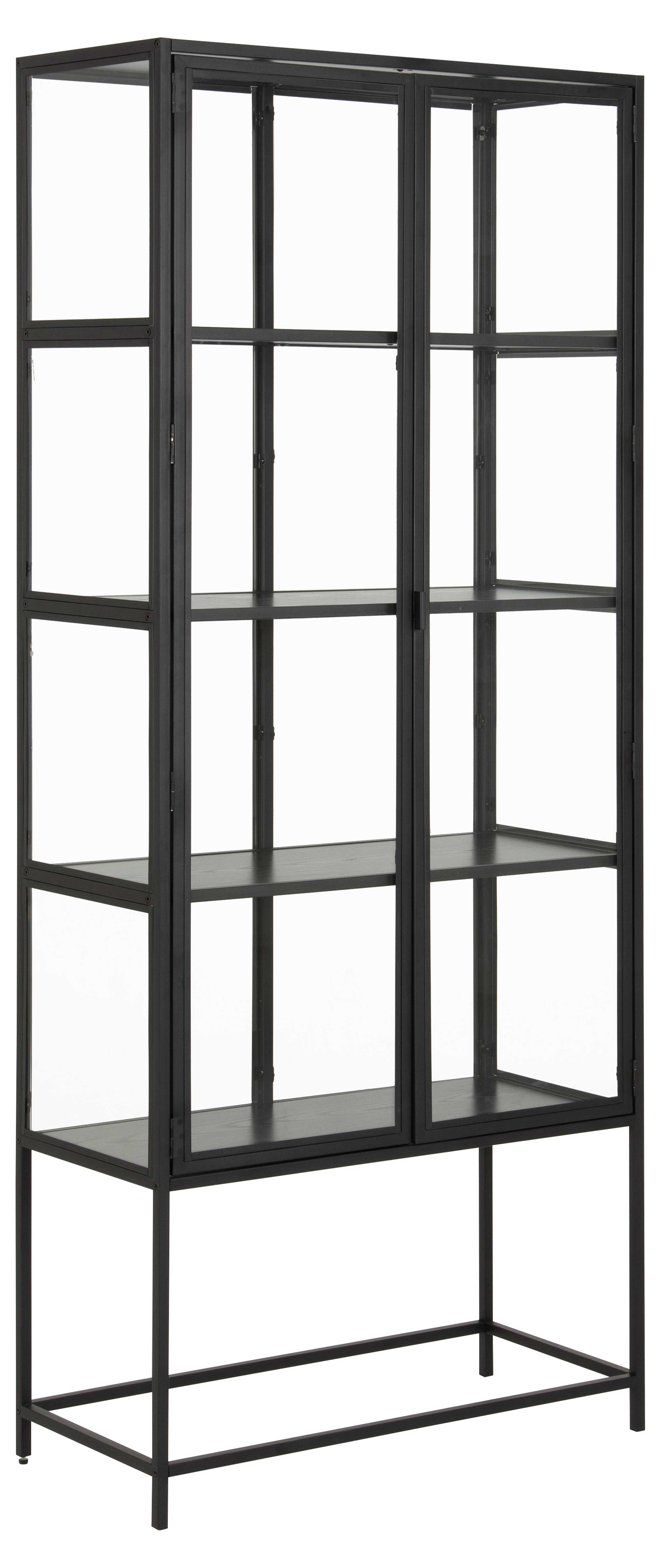 Vitrine Dover 77cm à 2 portes - noir - Image 10