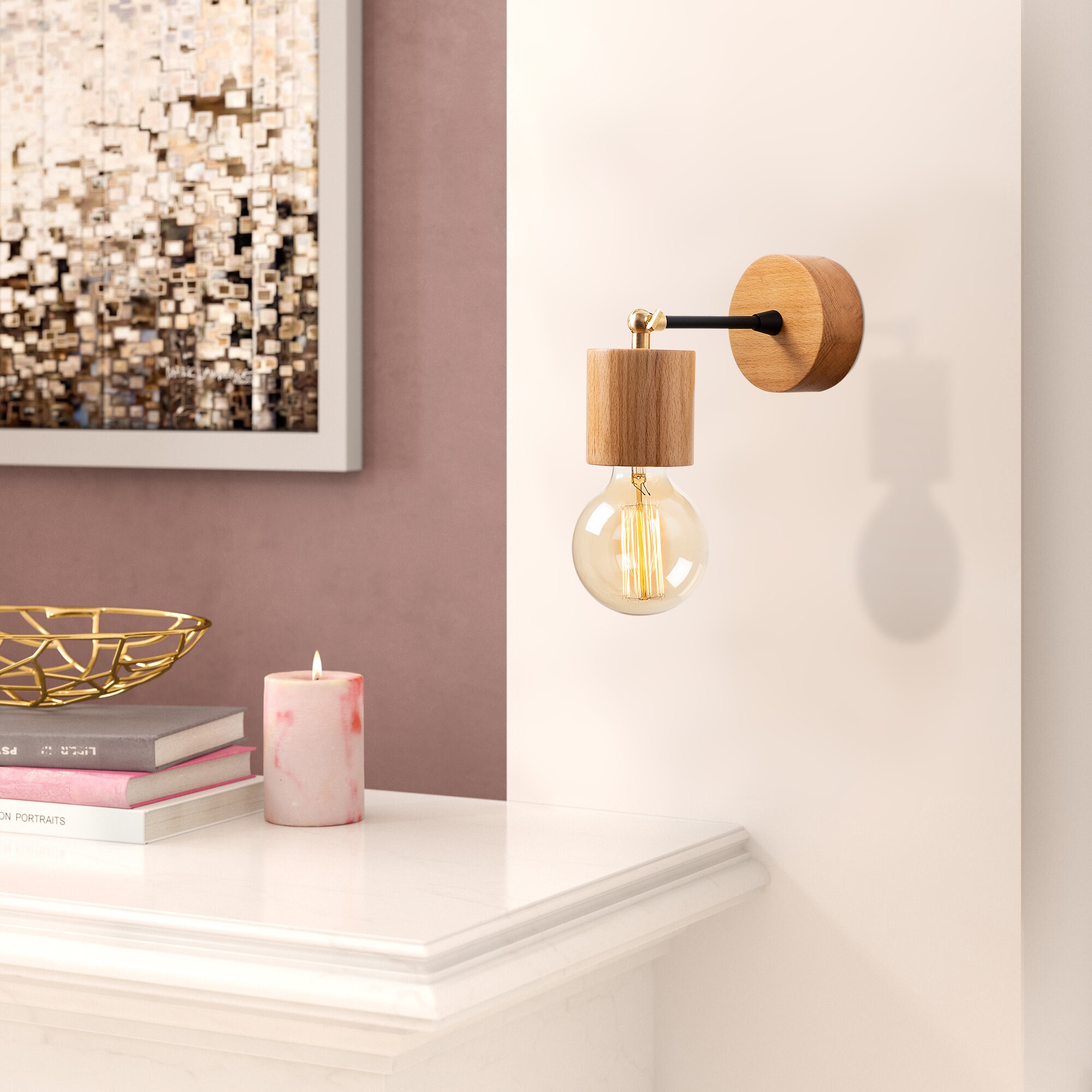 Xanthos Applique | CORPS EN BOIS | Naturel