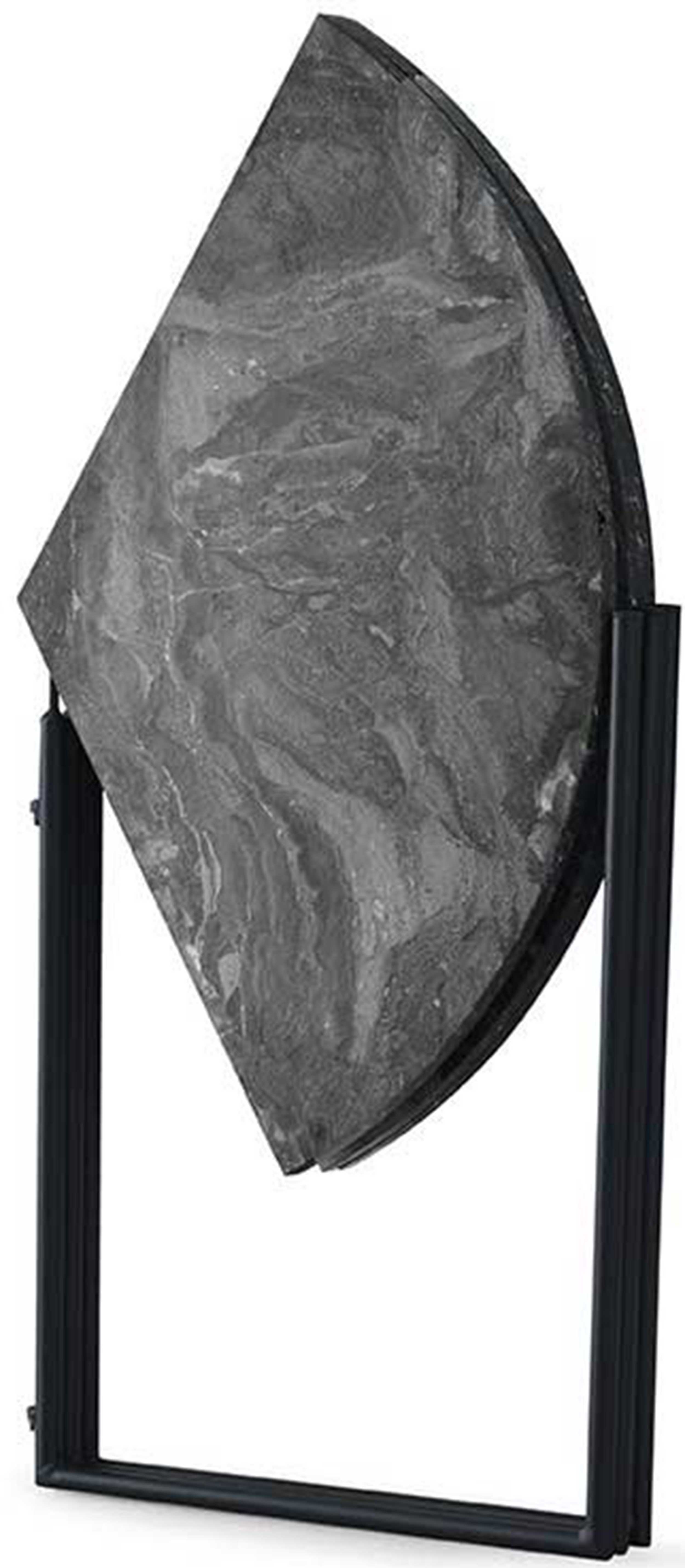 Yaprak Table à manger pliable | 100 % MÉLAMINE | Anthracite - Image 3