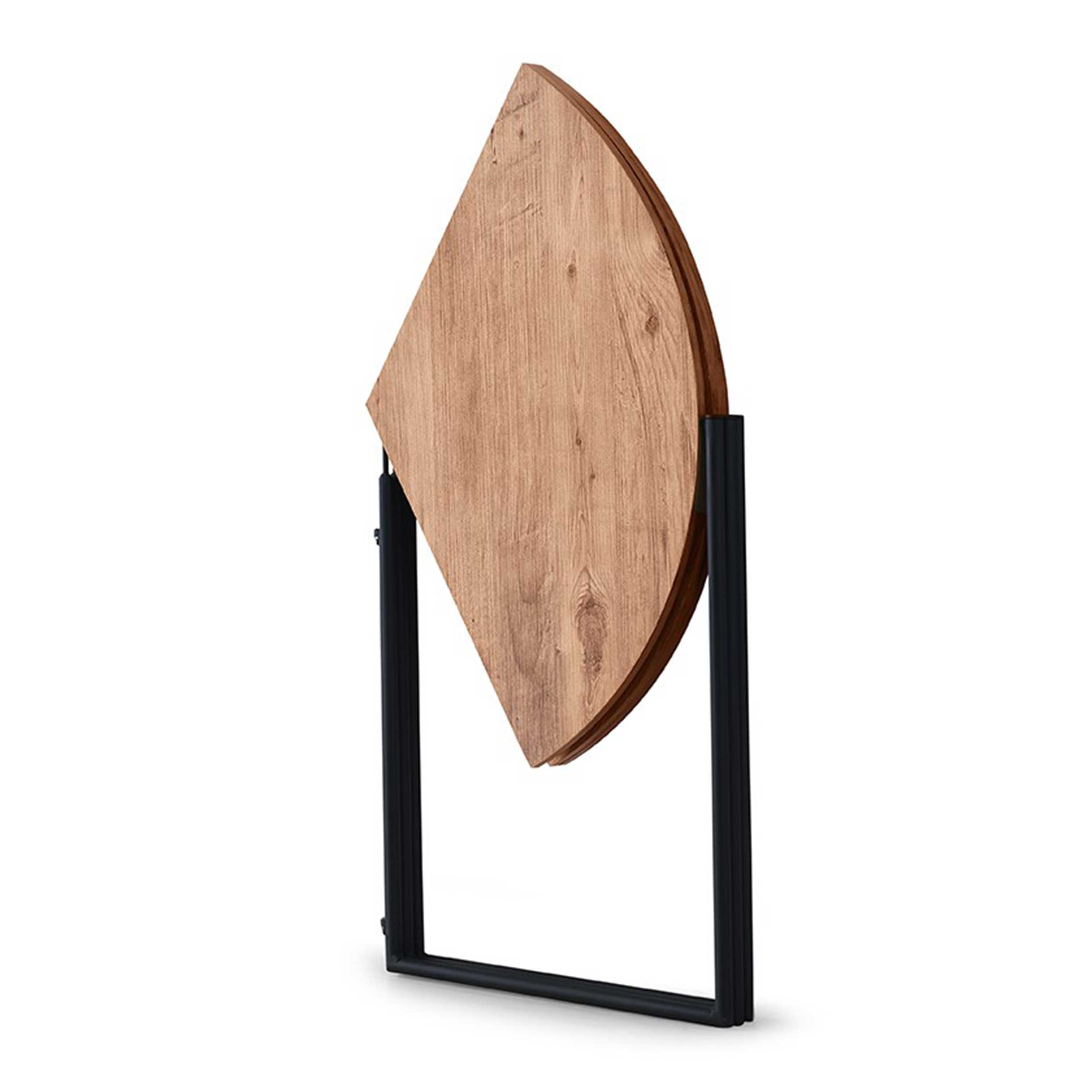 Yaprak Table à manger pliable | 100 % MÉLAMINE | Pin Atlantique - Image 3