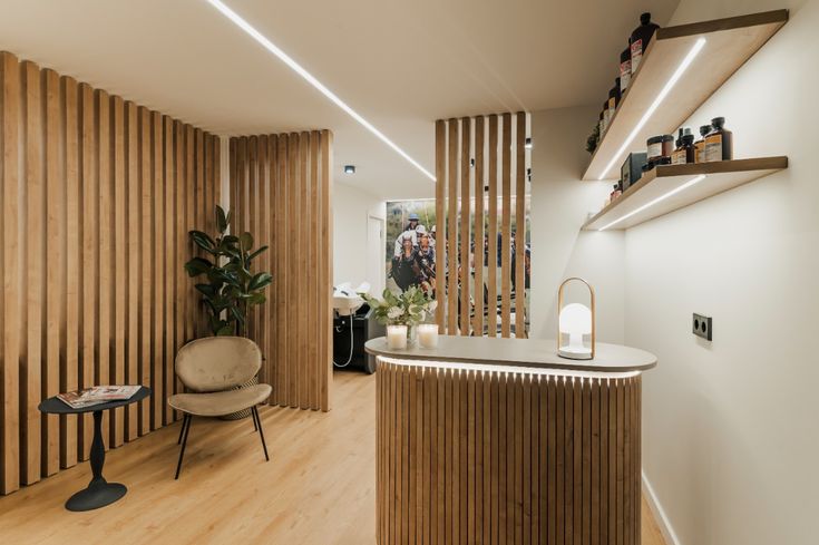 Claustra décoratif salon beauté