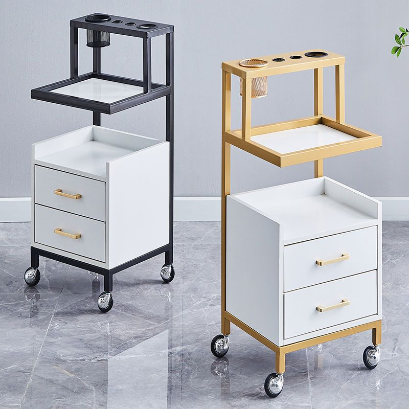 Chariot beauté bois/métal